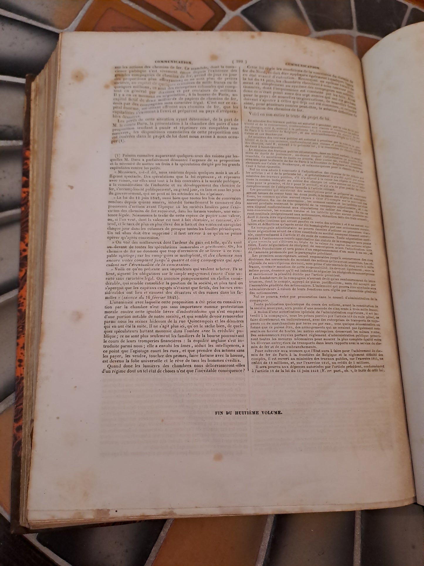 Encyclopedie Catholique. Abbé Glaire. T8.  1845.