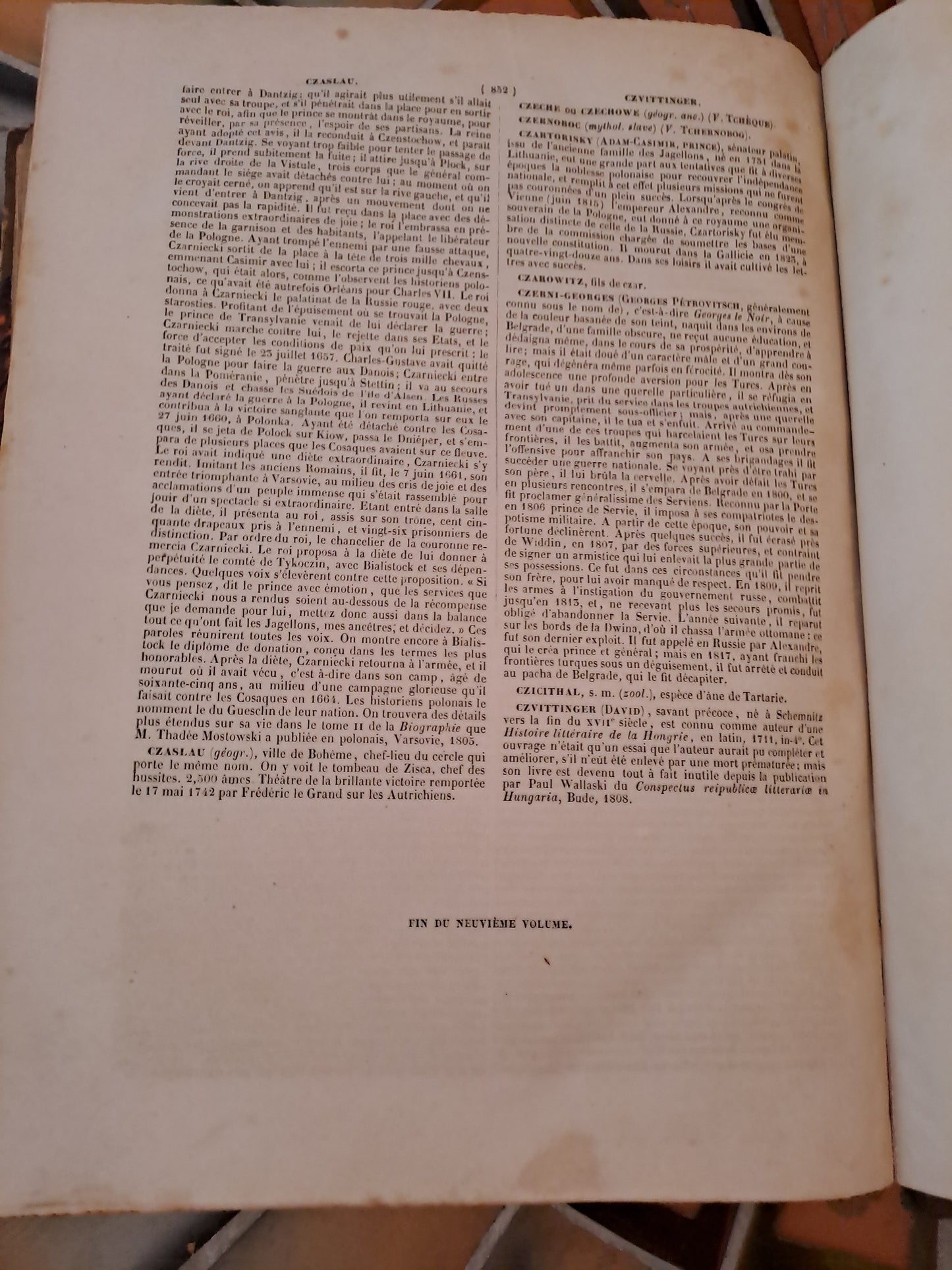 Encyclopedie Catholique. Abbé Glaire. T 9. 1846.