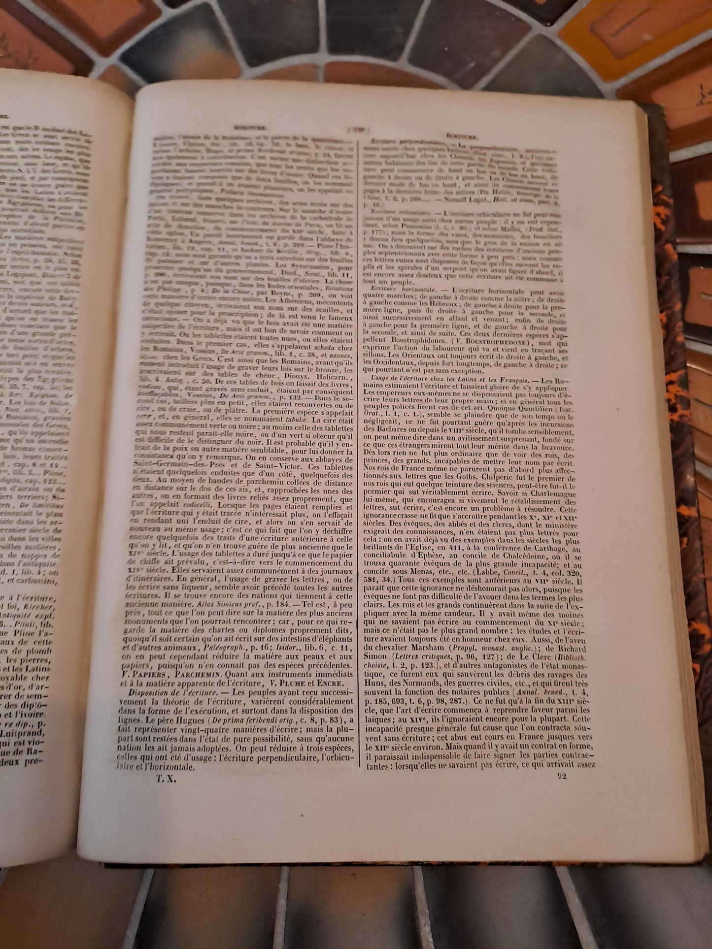 Encyclopedie Catholique. Abbé Glaire. T10. 1847.