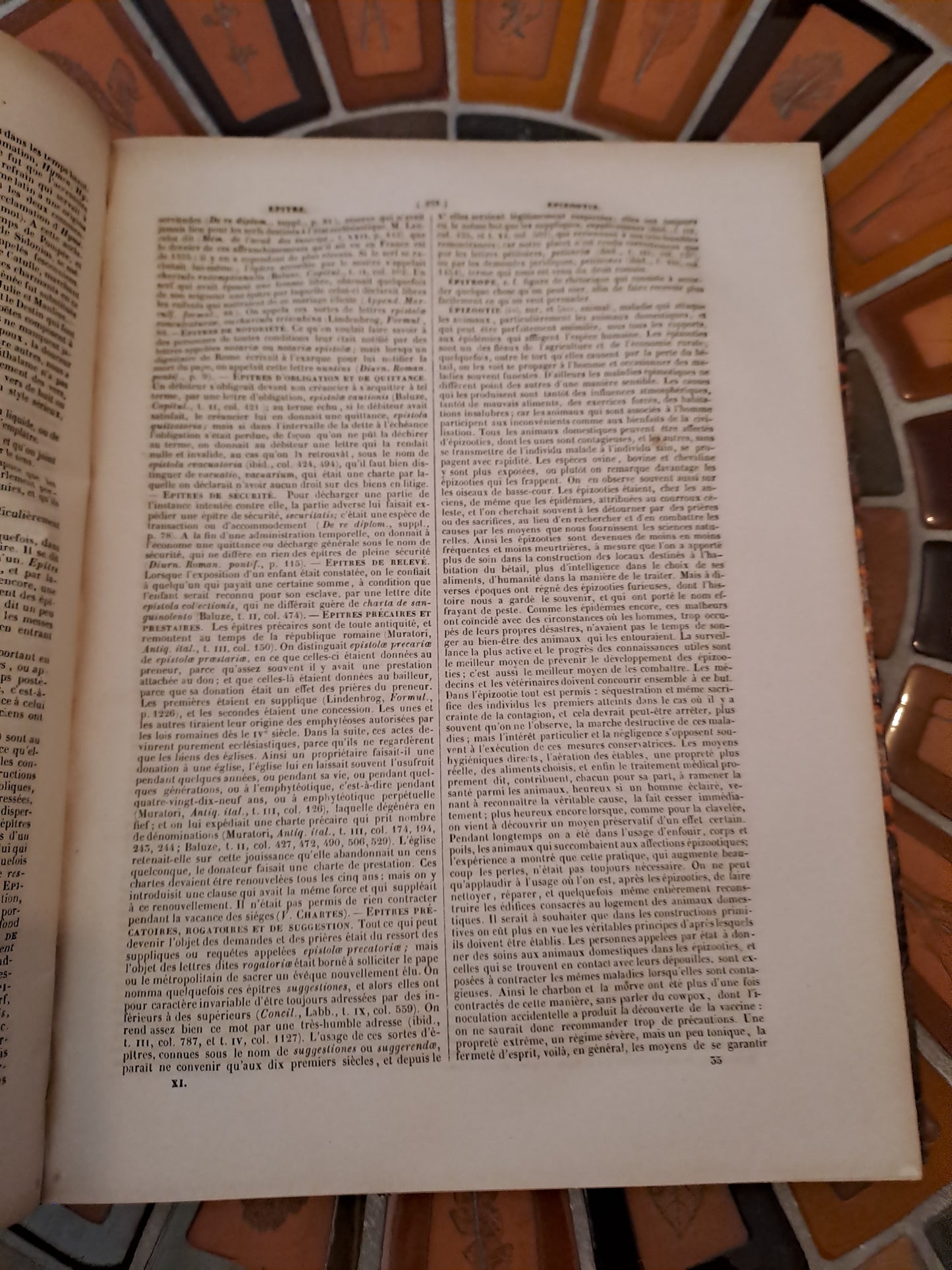 Encyclopedie Catholique. Abbé Glaire.  T 11. 1846.