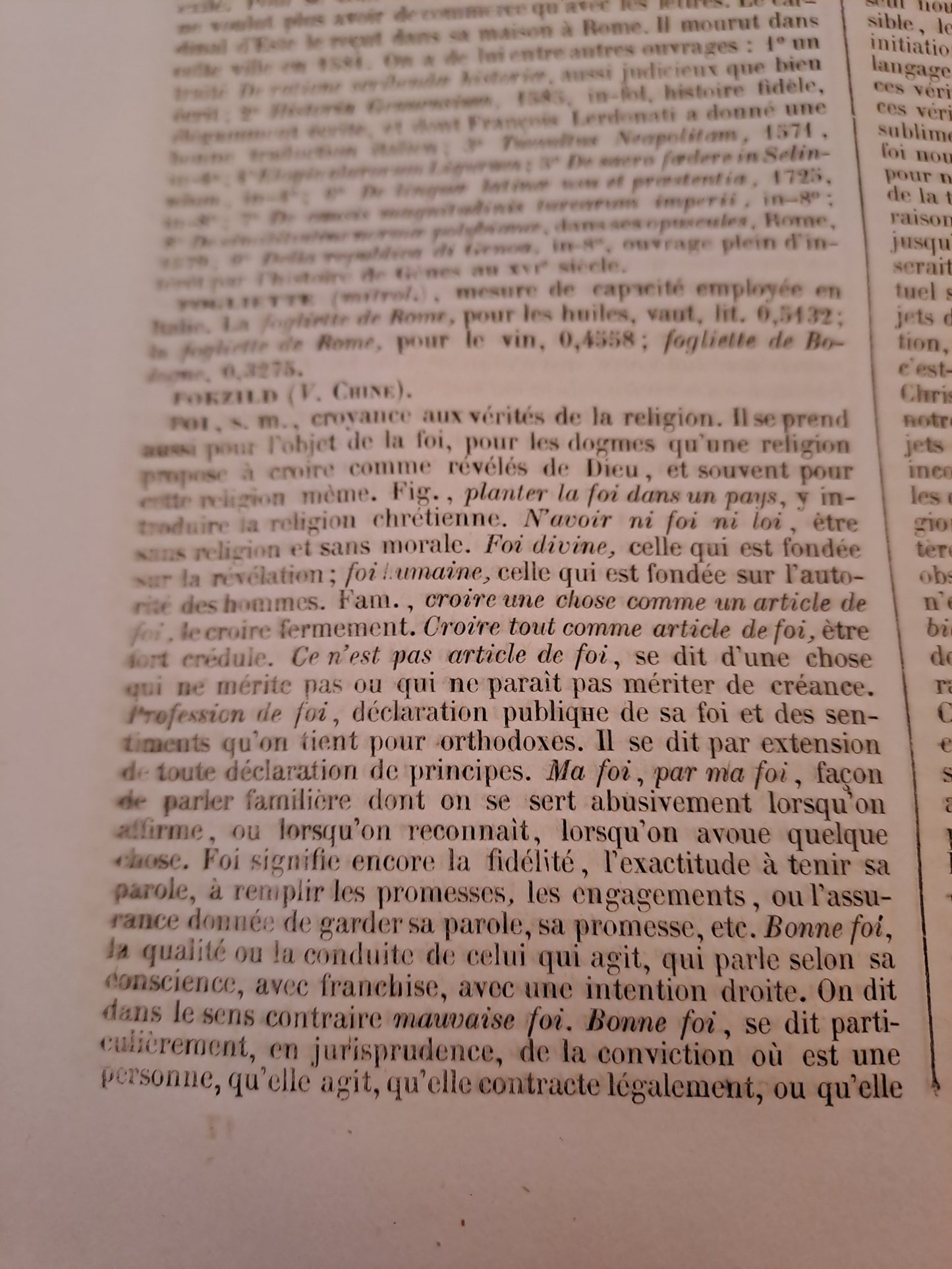 Encyclopedie Catholique. Abbé Glaire. T12. 1847.