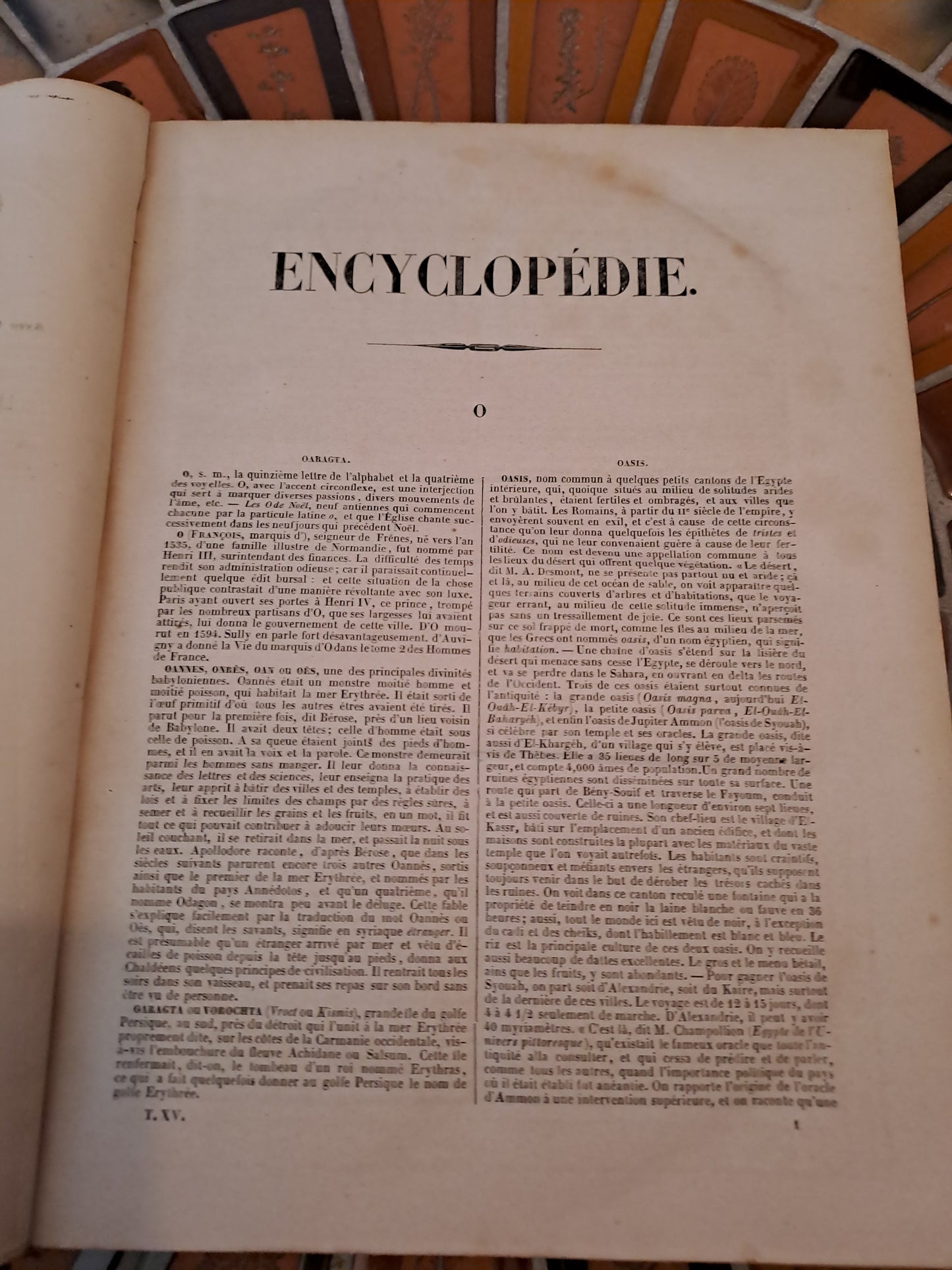 Encyclopedie Catholique. Abbé Glaire. T15. 1847.