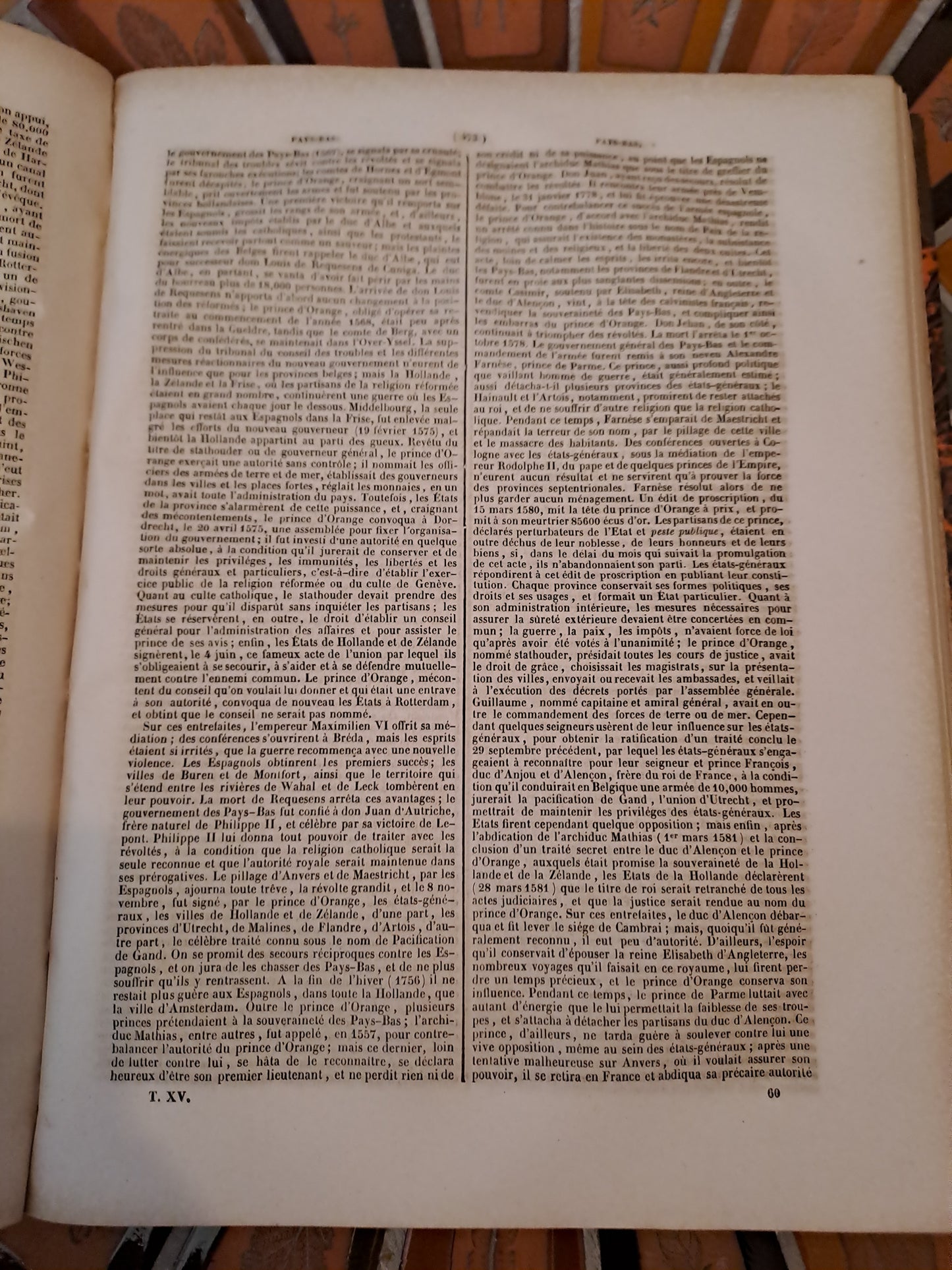 Encyclopedie Catholique. Abbé Glaire. T15. 1847.