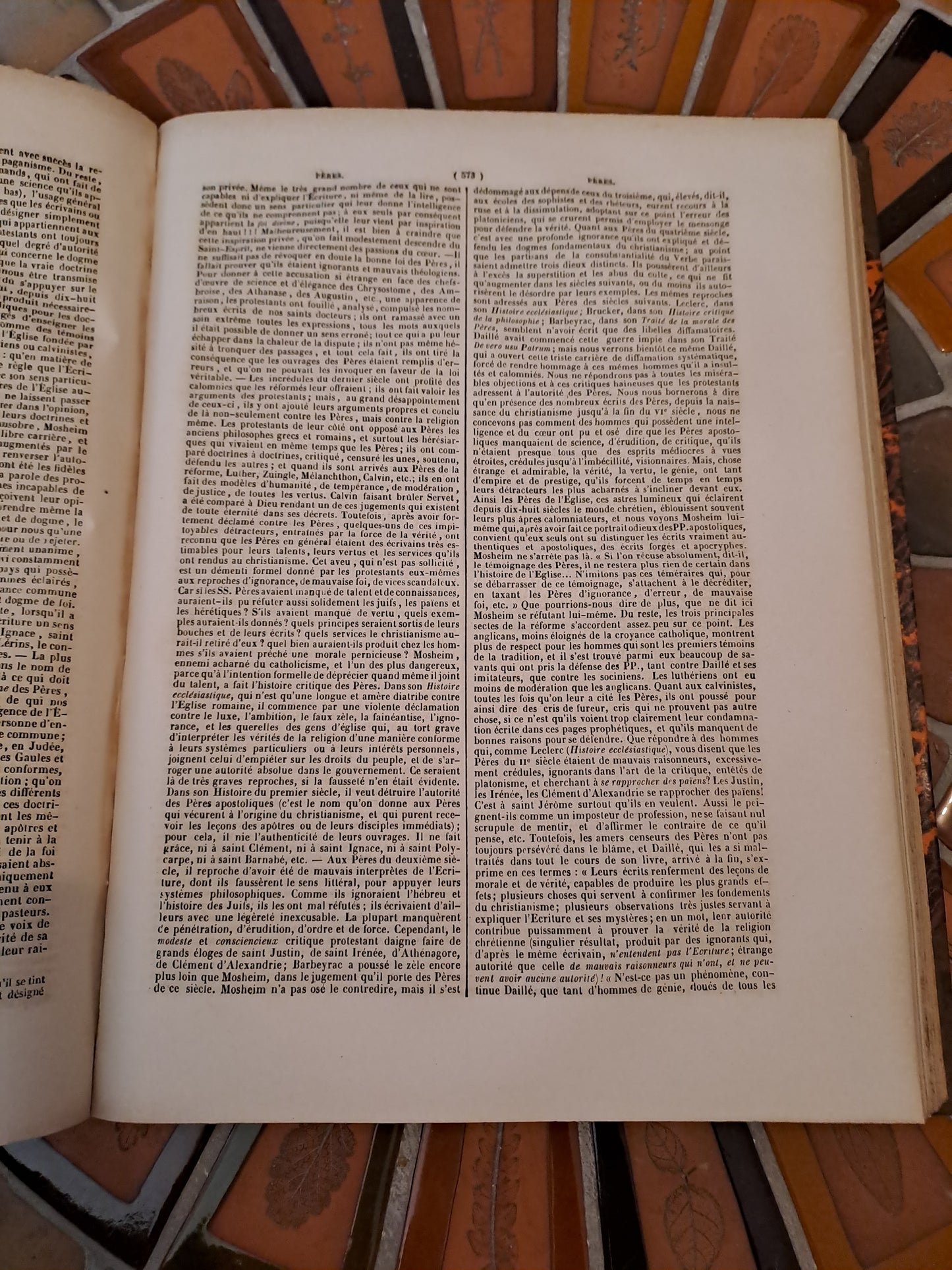 Encyclopedie Catholique. Abbé Glaire. T15. 1847.