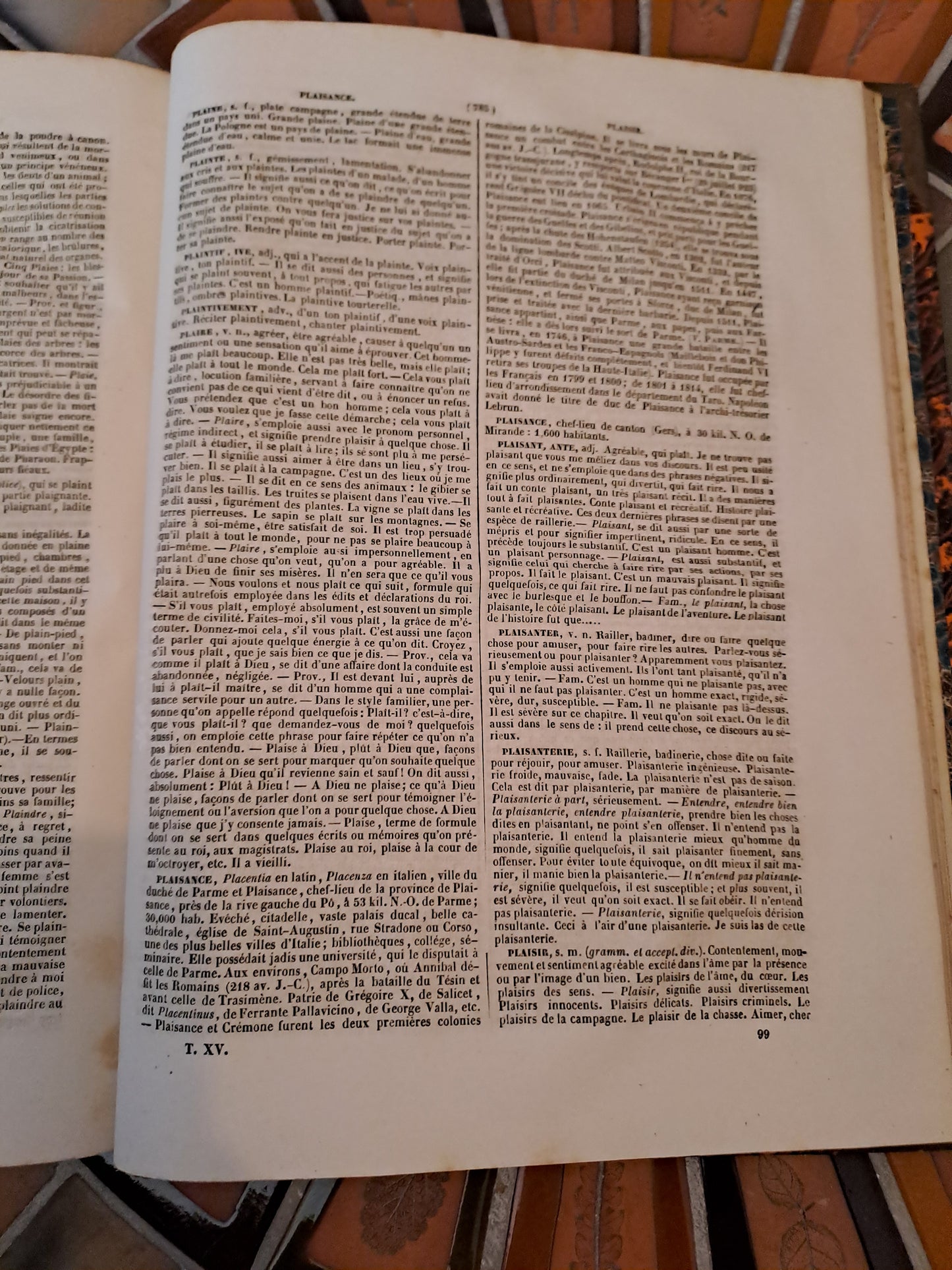 Encyclopedie Catholique. Abbé Glaire. T15. 1847.