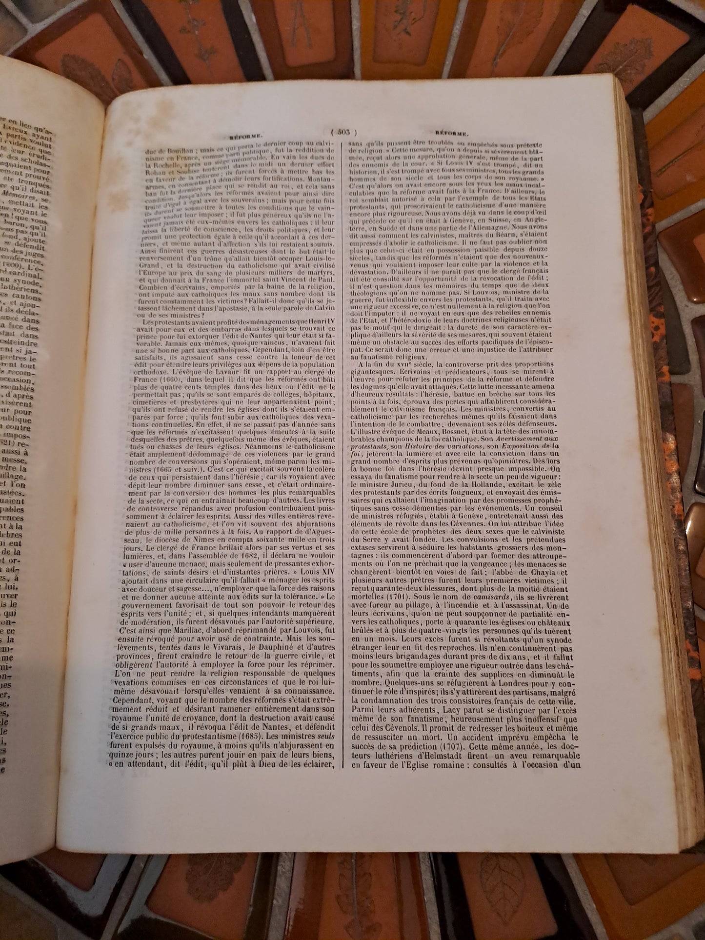 Encyclopedie Catholique. Abbé Glaire. T16. 1848.