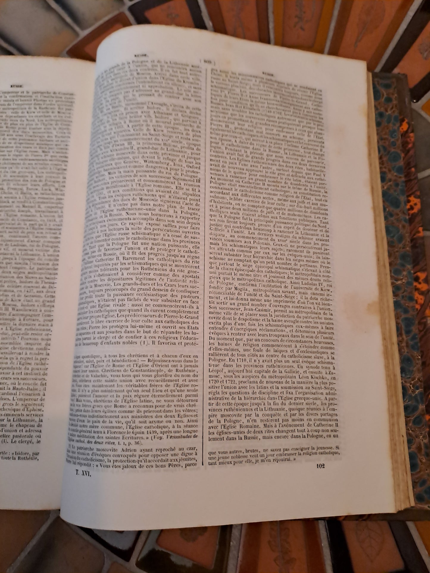 Encyclopedie Catholique. Abbé Glaire. T16. 1848.