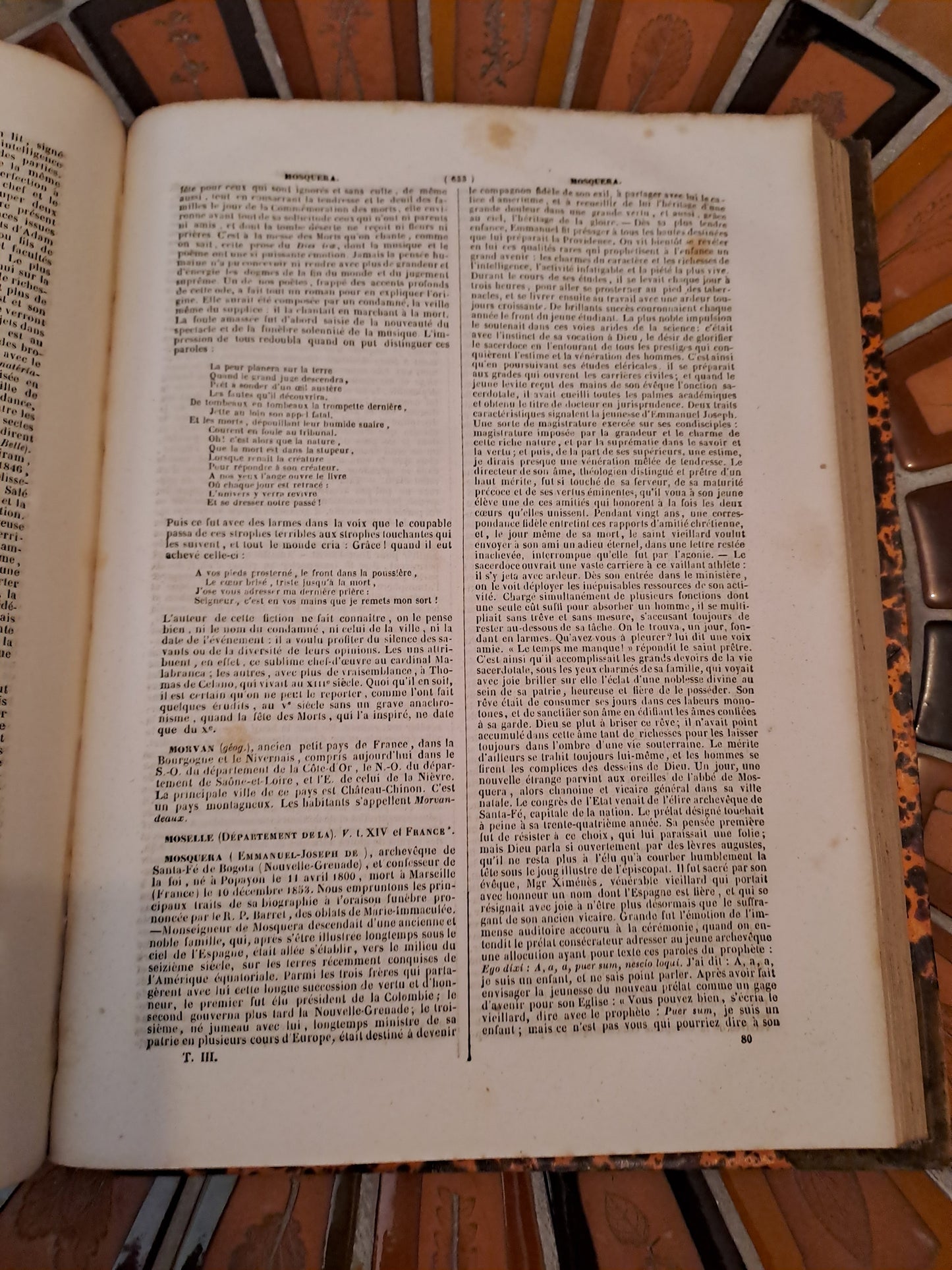 Encyclopedie Catholique. Supplément.  T3. Revu Corrigé Et Augmentée.