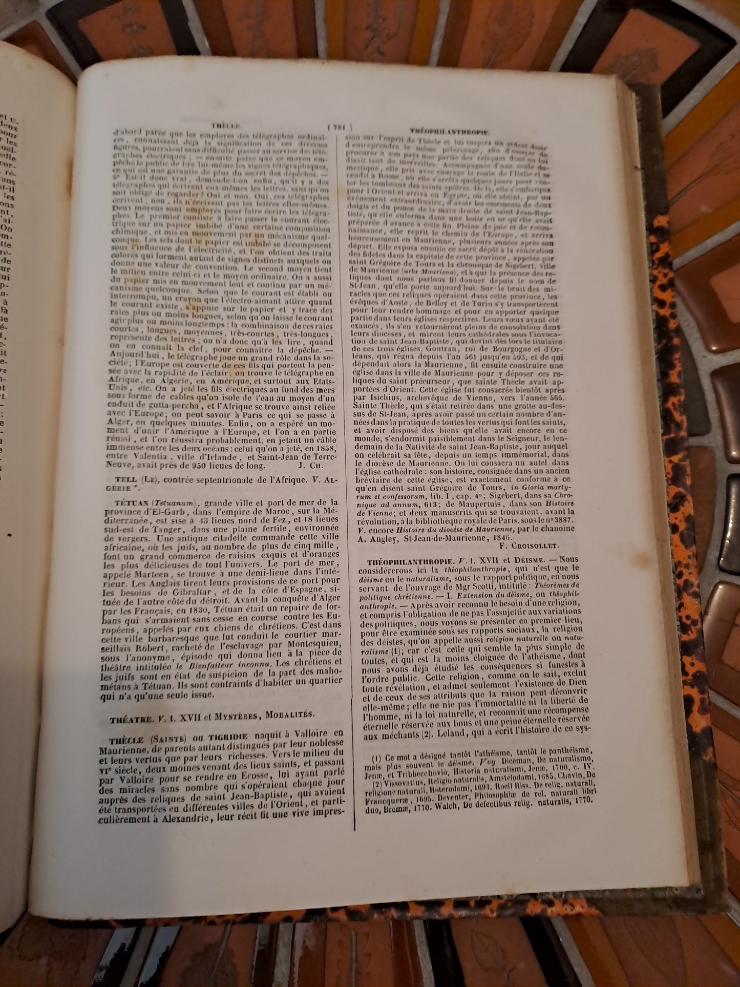 Encyclopedie Catholique. Supplément.  T3. Revu Corrigé Et Augmentée.