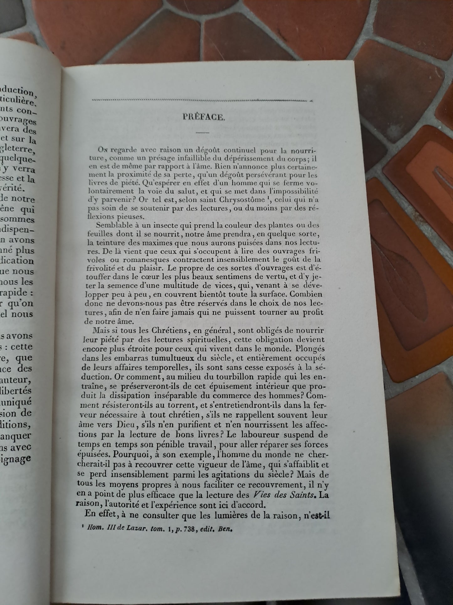 Vies Des Pères, Martyrs Et Autres... Abbé Godescard. T1. 1853.