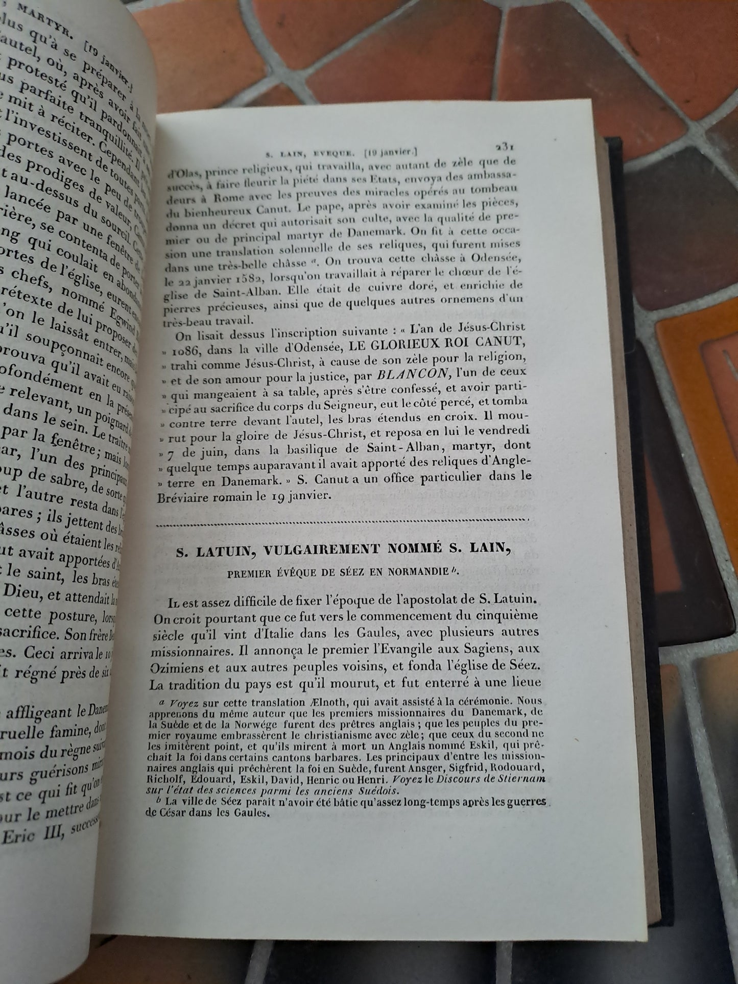 Vies Des Pères, Martyrs Et Autres... Abbé Godescard. T1. 1853.