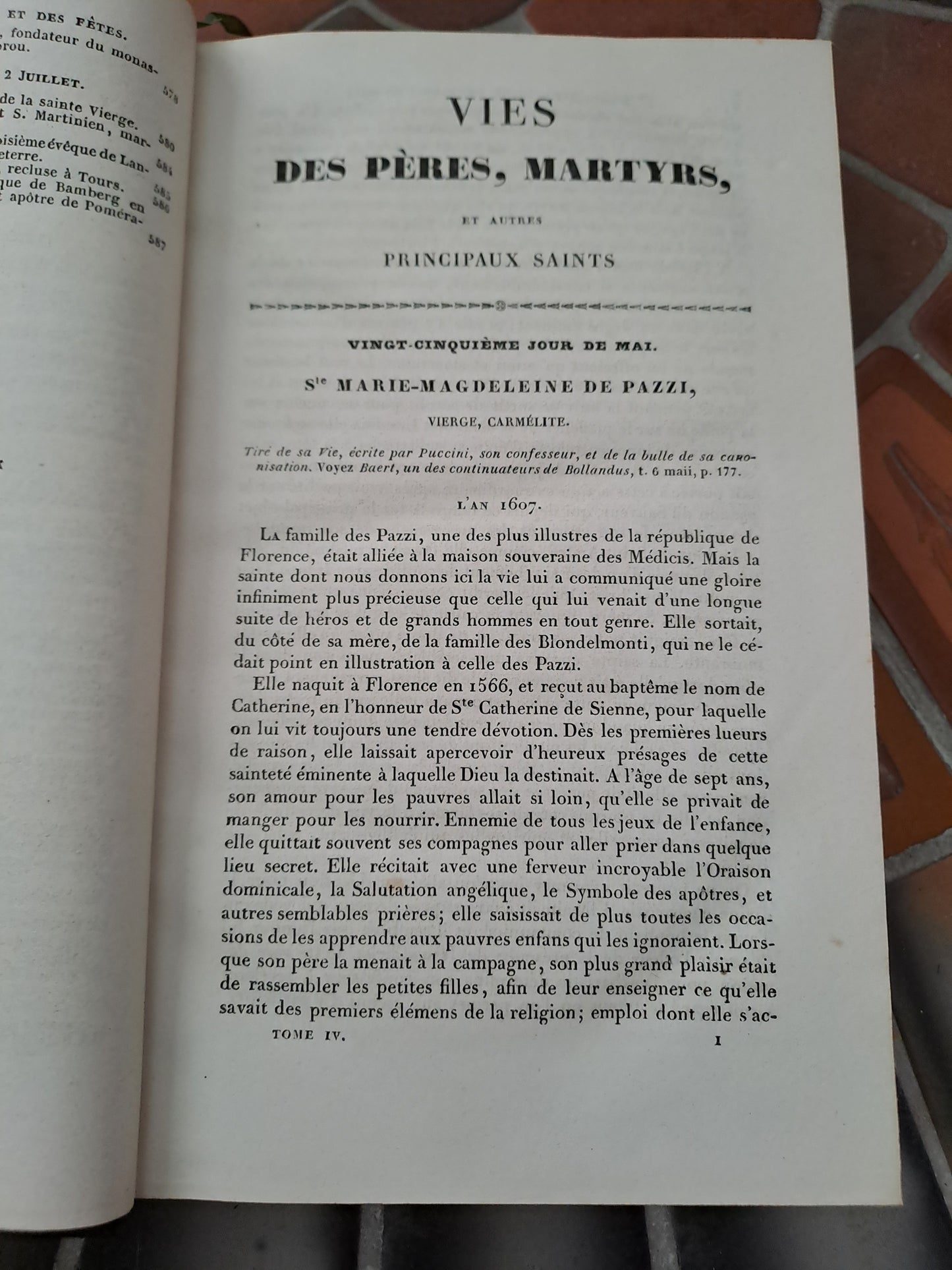 Vies Des Pères, Martyrs Et Autres.... Abbé Godescard. T4. 1853.