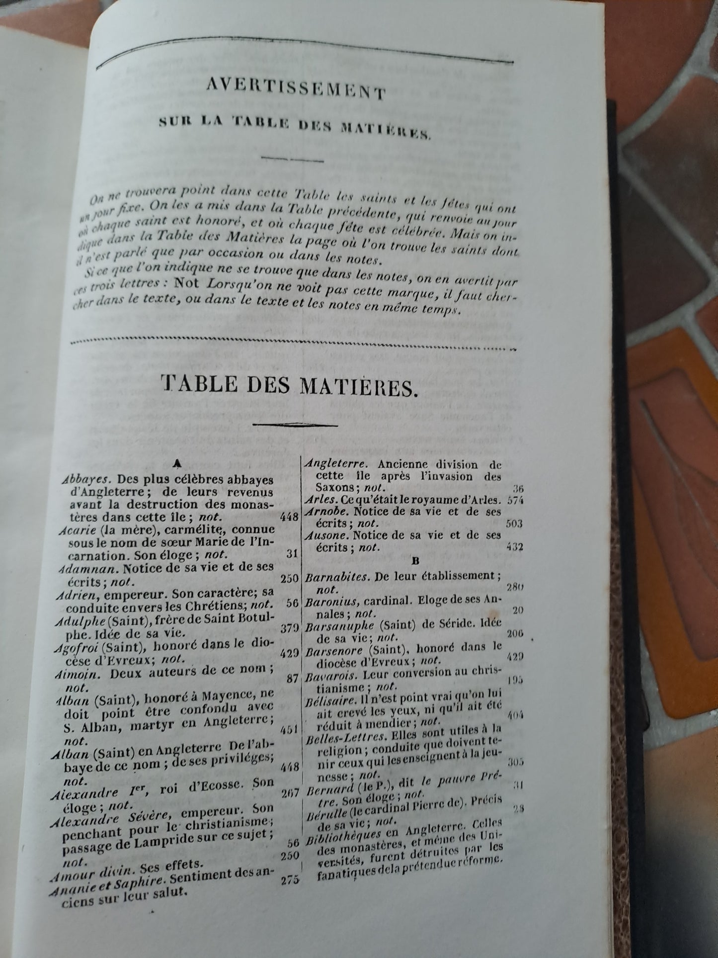 Vies Des Pères, Martyrs Et Autres.... Abbé Godescard. T4. 1853.