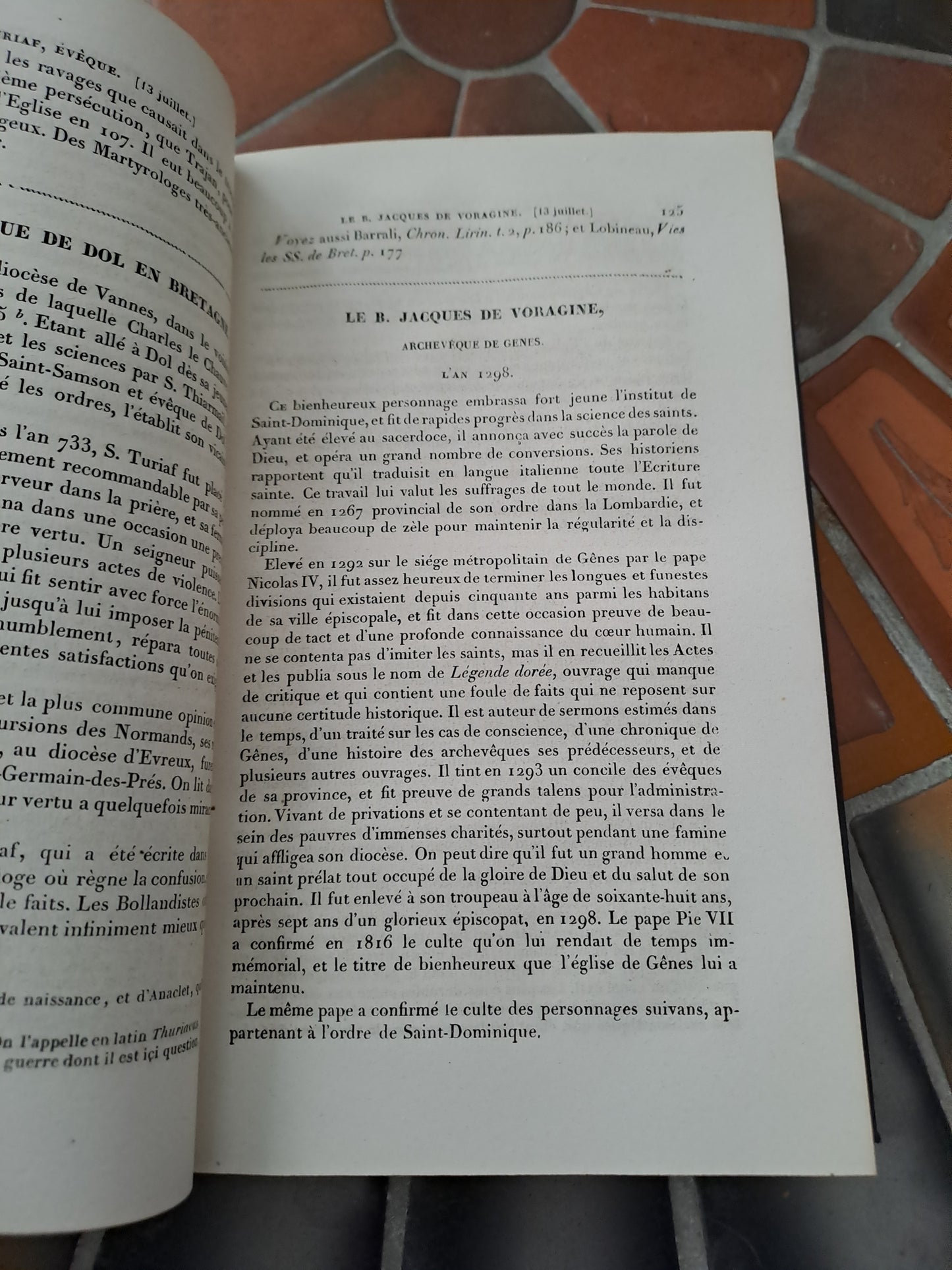 Vies Des Pères, Martyrs Et Autres... Abbé Godescard. T5. 1853.