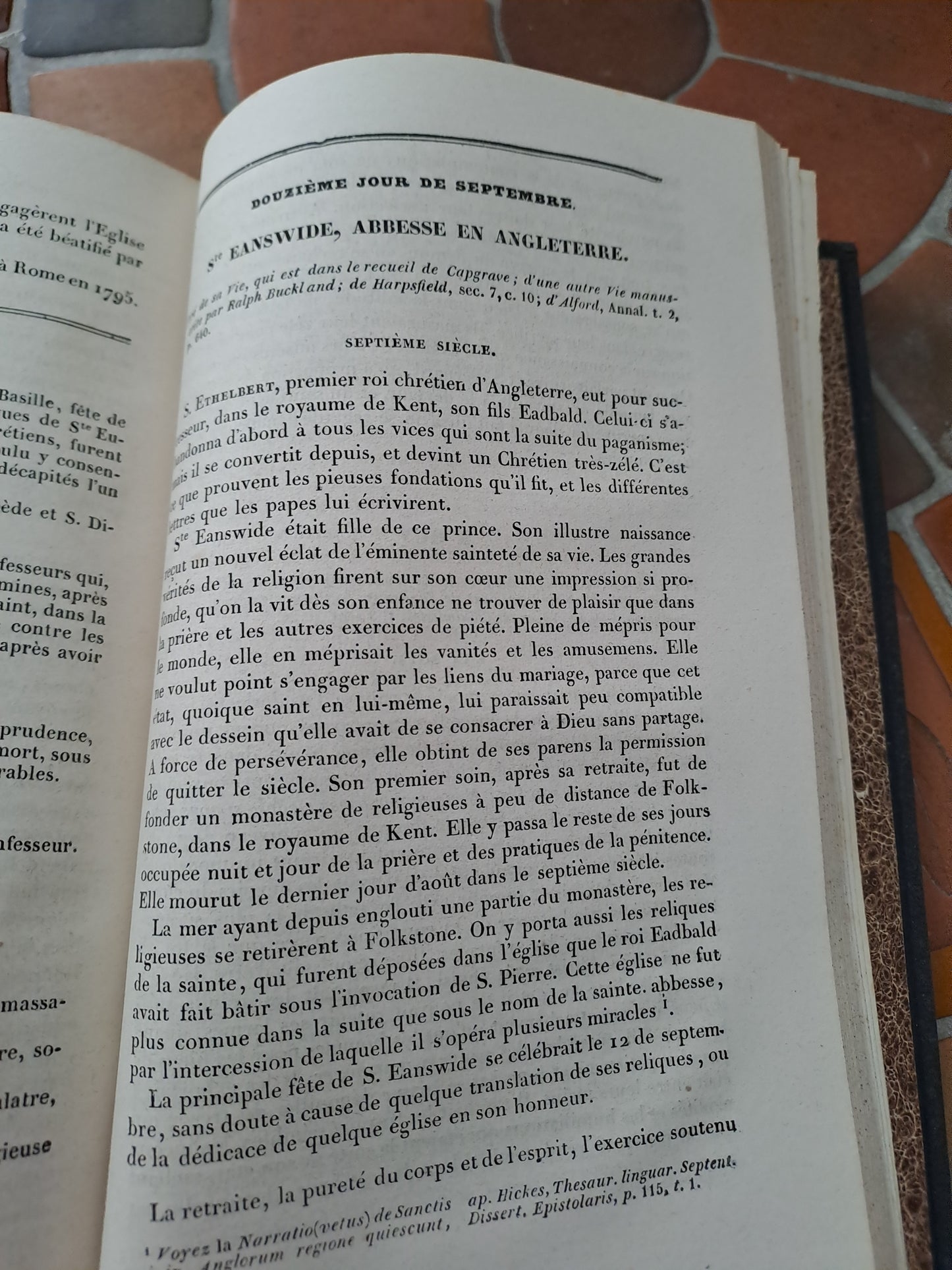 Vies Des Pères, Martyrs Et Autres... Abbé Godescard. T6. 1853.