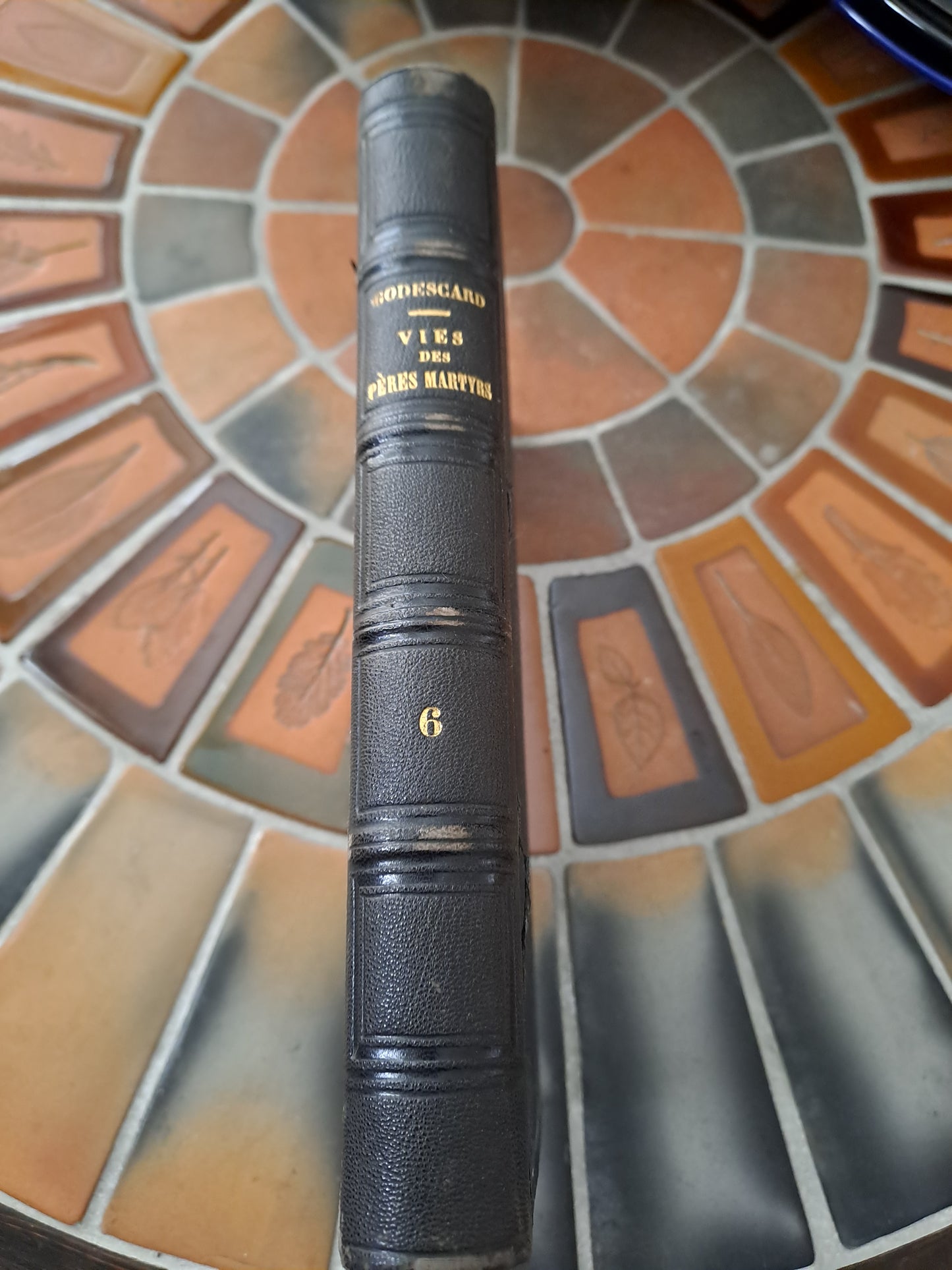 Vies Des Pères, Martyrs Et Autres... Abbé Godescard. T6. 1853.