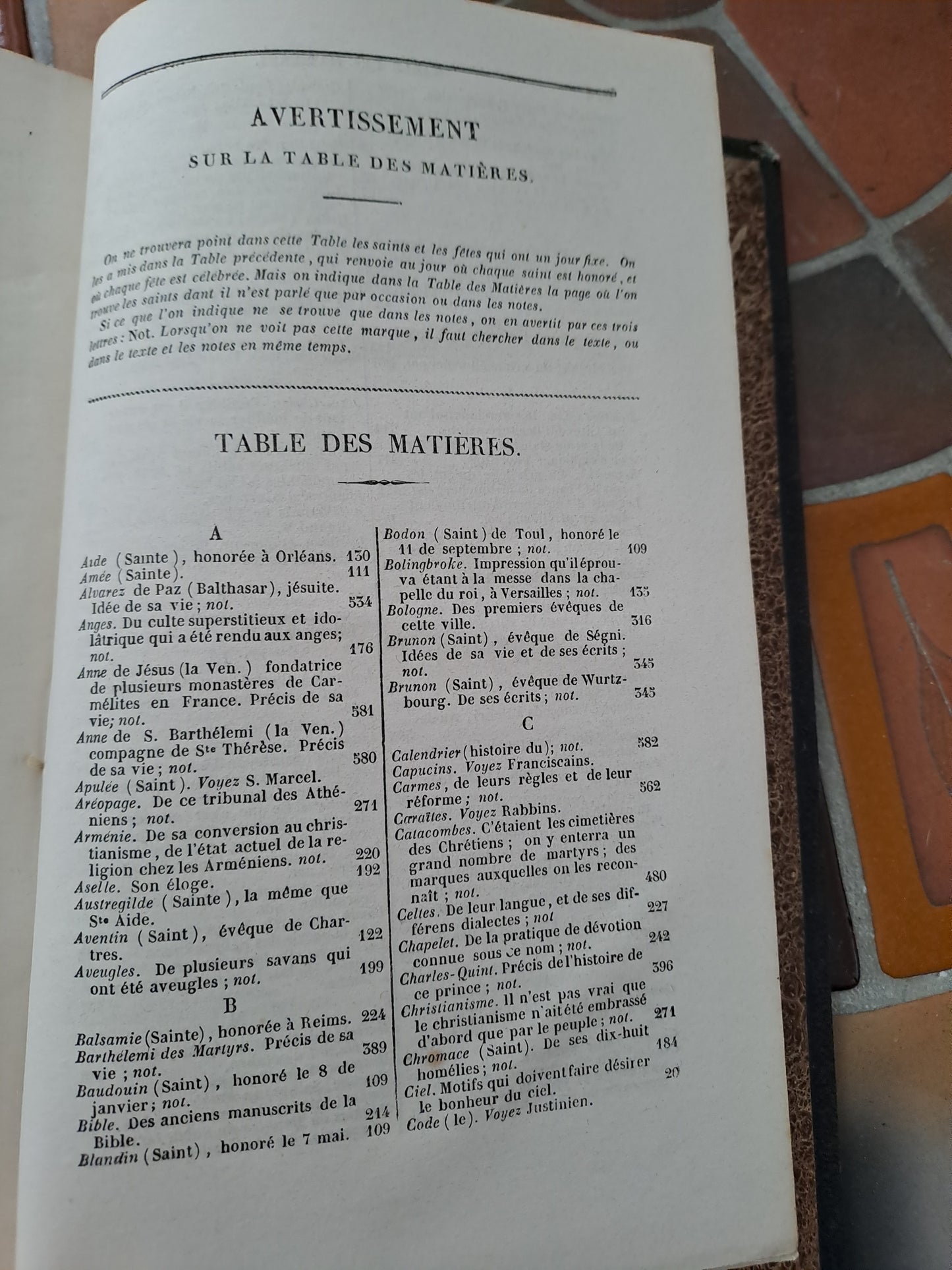 Vies Des Pères, Martyrs Et Autres.. T7. Abbé Godescard. 1853.
