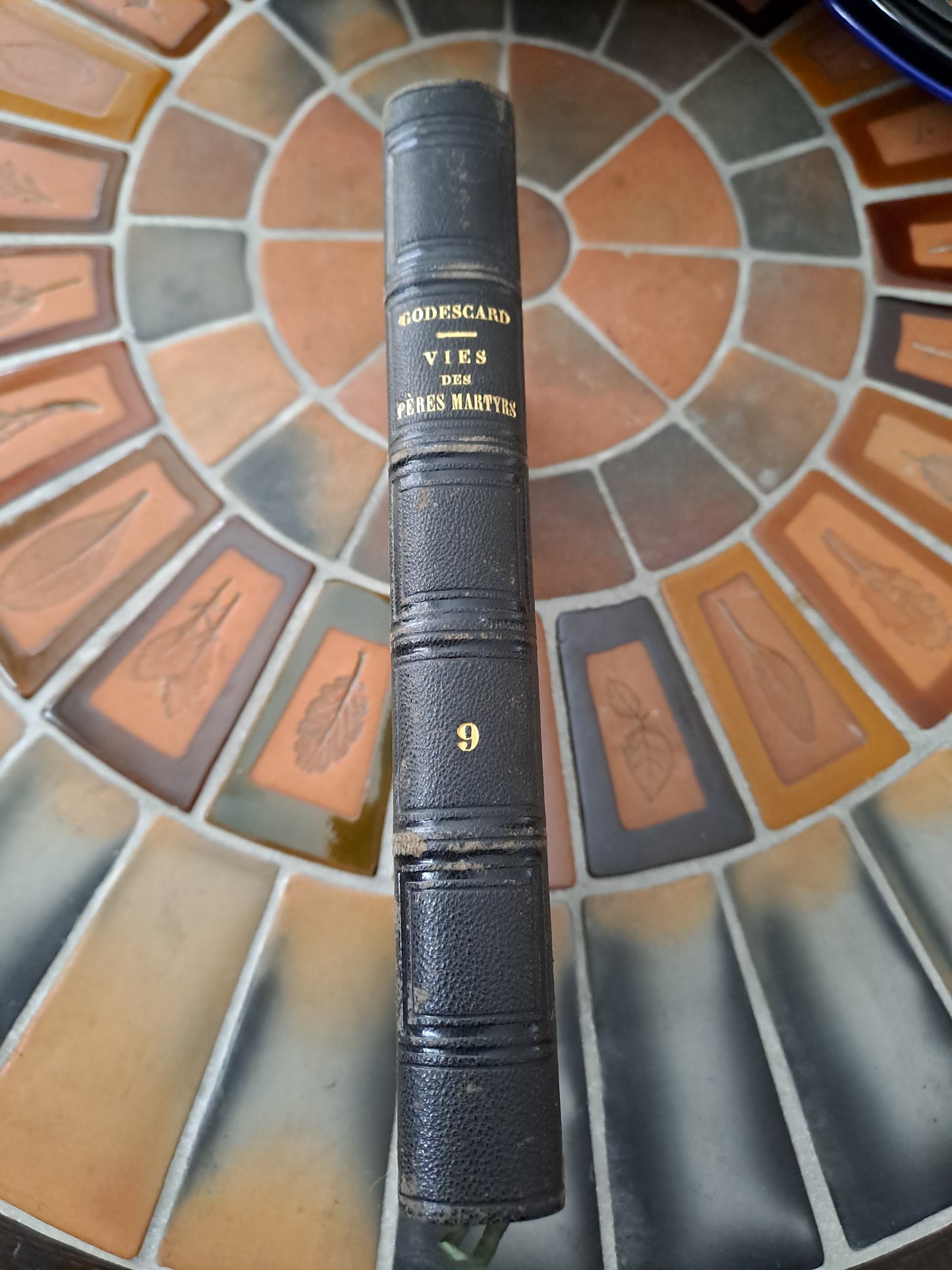 Vies Des Pères, Martyrs Et Autres... Abbé Godescard.  T9. 1853.