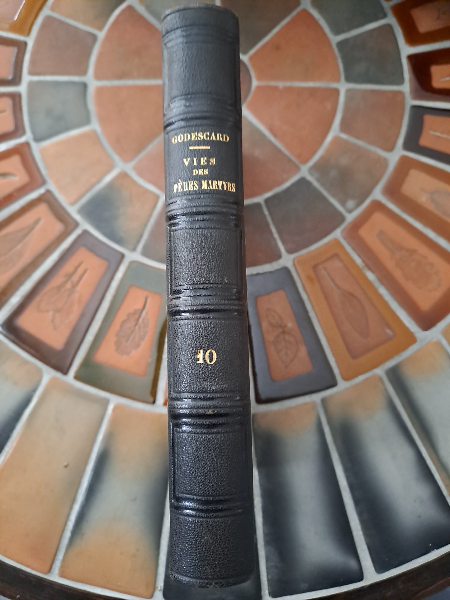 Vies Des Pères, Martyrs, Et Autres.. Abbé Godescard. T10. 1853.