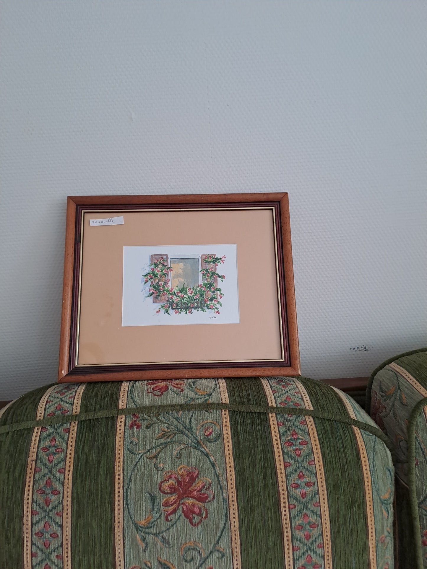 Aquarelle. Signé Triaire. 33.5X27.5 Cm.