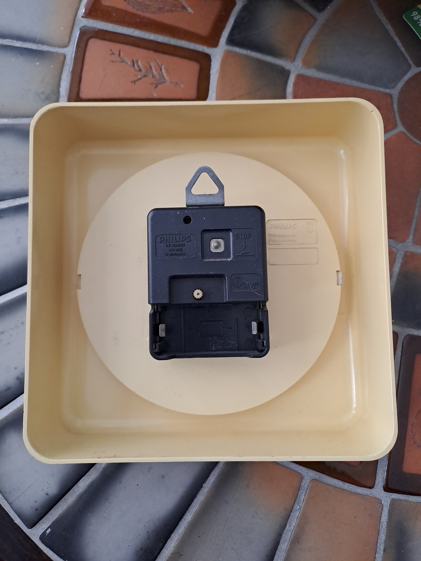 Horloge Philips. Vintage. Années 50/60/70/80.