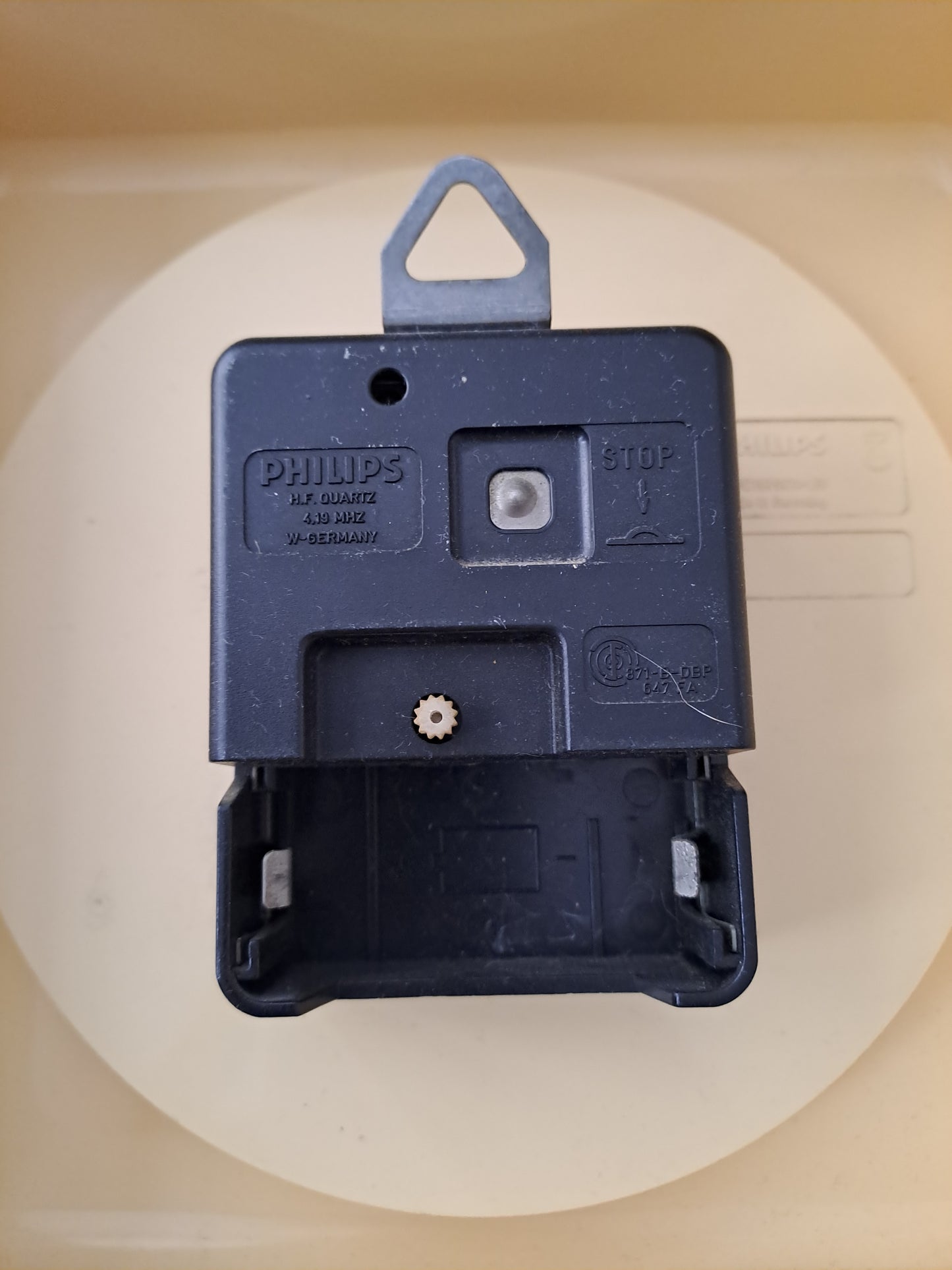 Horloge Philips. Vintage. Années 50/60/70/80.