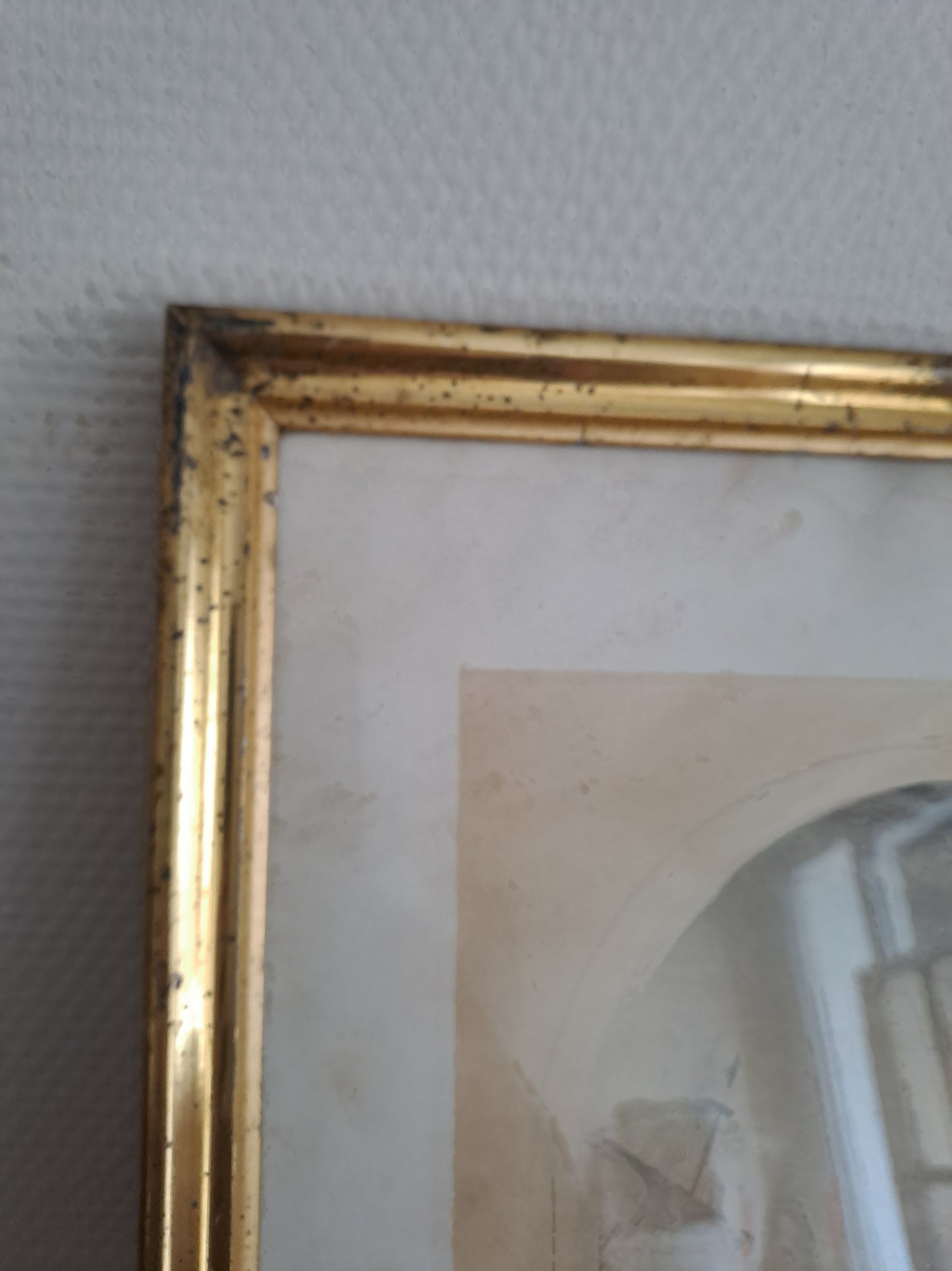 Gravure représentant Jésus marchant sur les eaux.