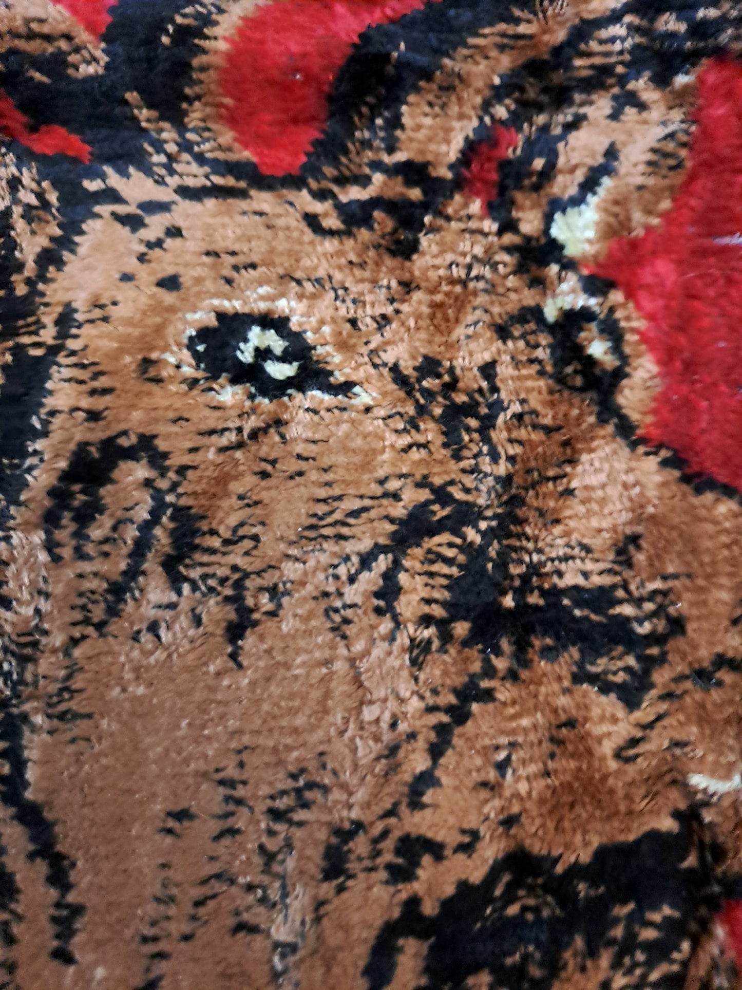 Tapisserie. Cerf Et Chevreuil. Tapis de table.