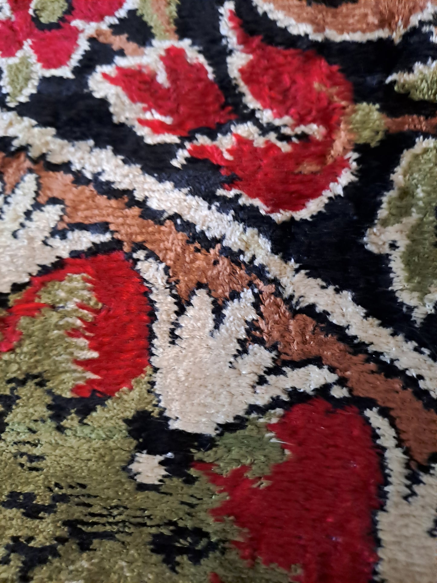 Tapisserie. Cerf Et Chevreuil. Tapis de table.