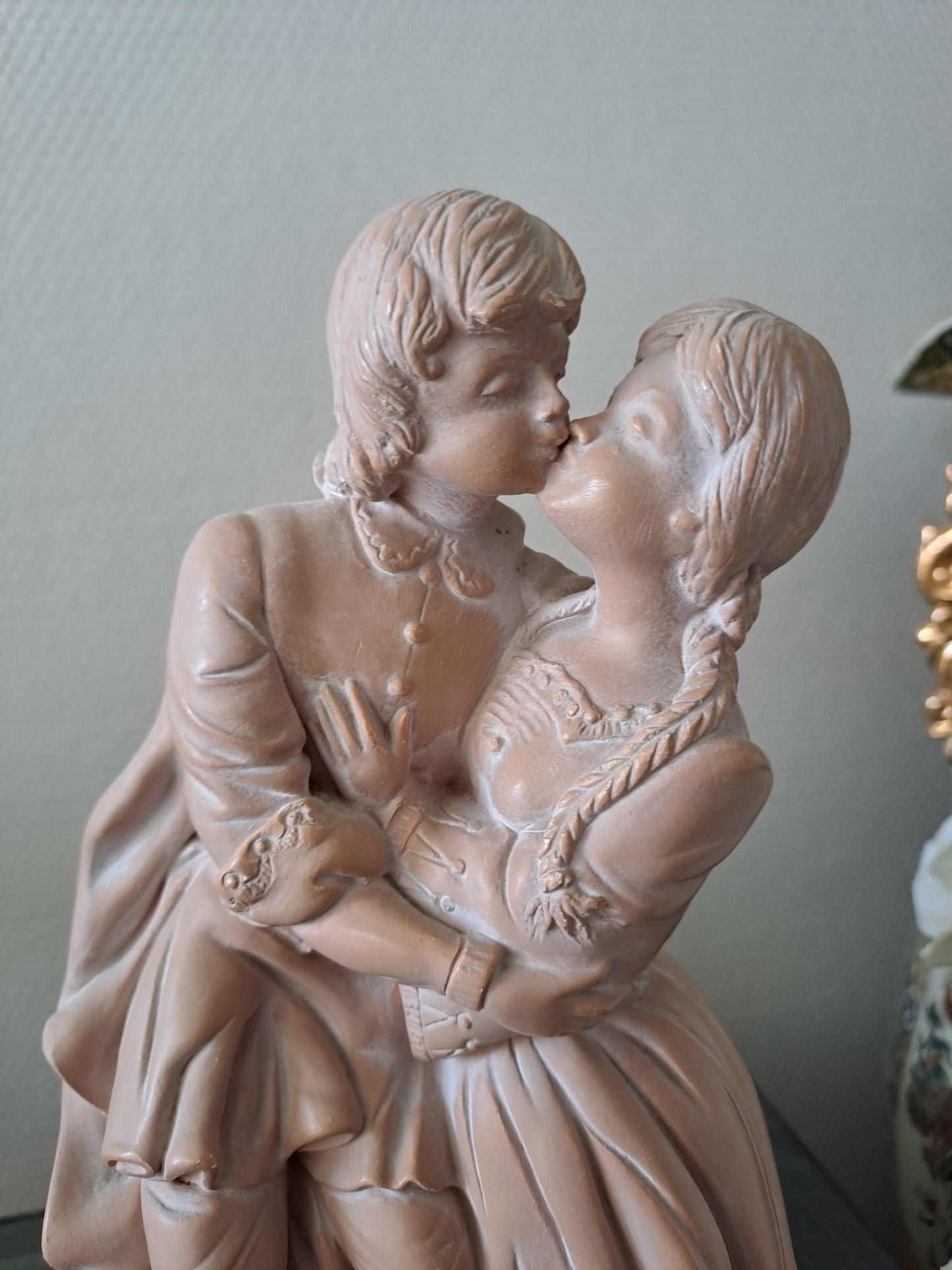 Statue Représentant Roméo et Juliette. Signé et numéroté.