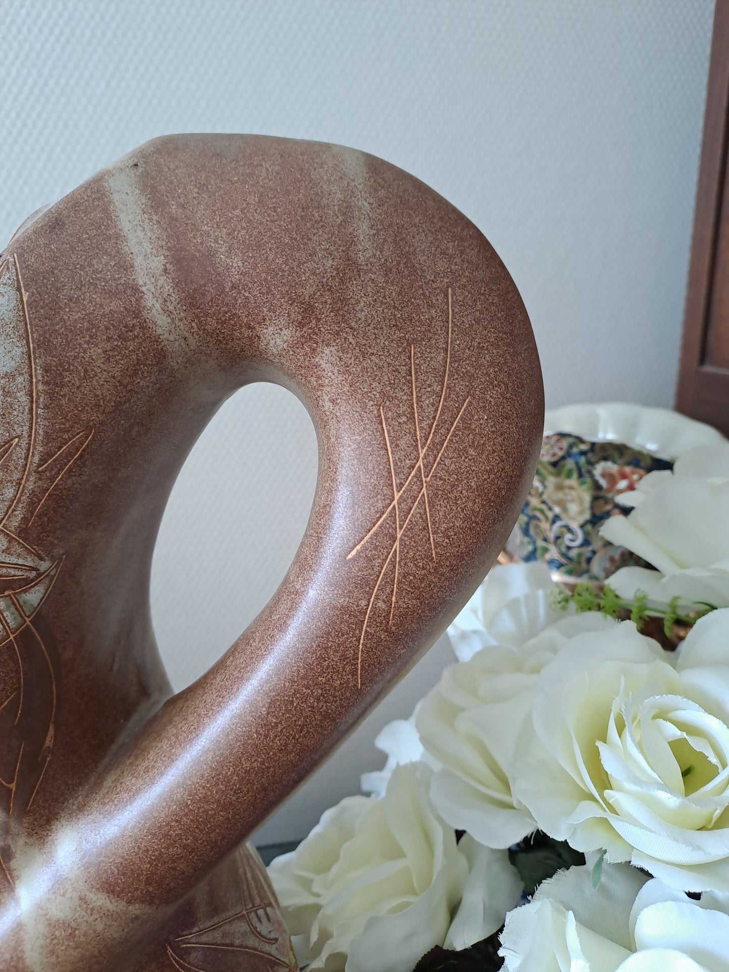 Vase Vallauris marqué et signé.