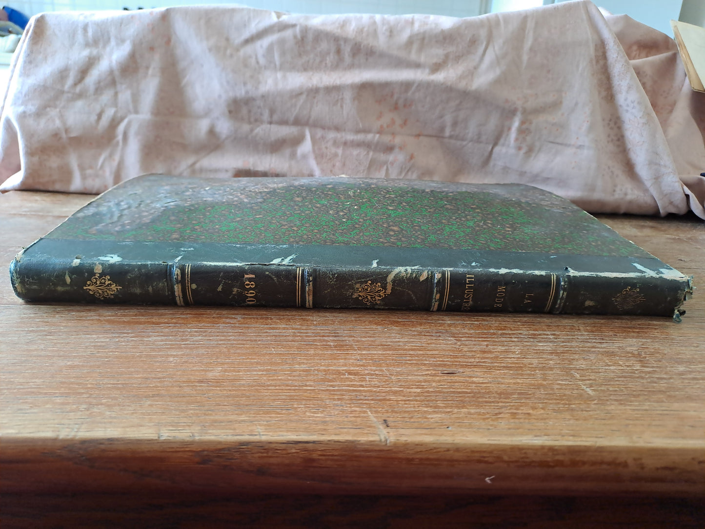 Revues " La mode illustré " journal de la famille. Pour l'année 1890. 31eme année. Ancien livre vintage.