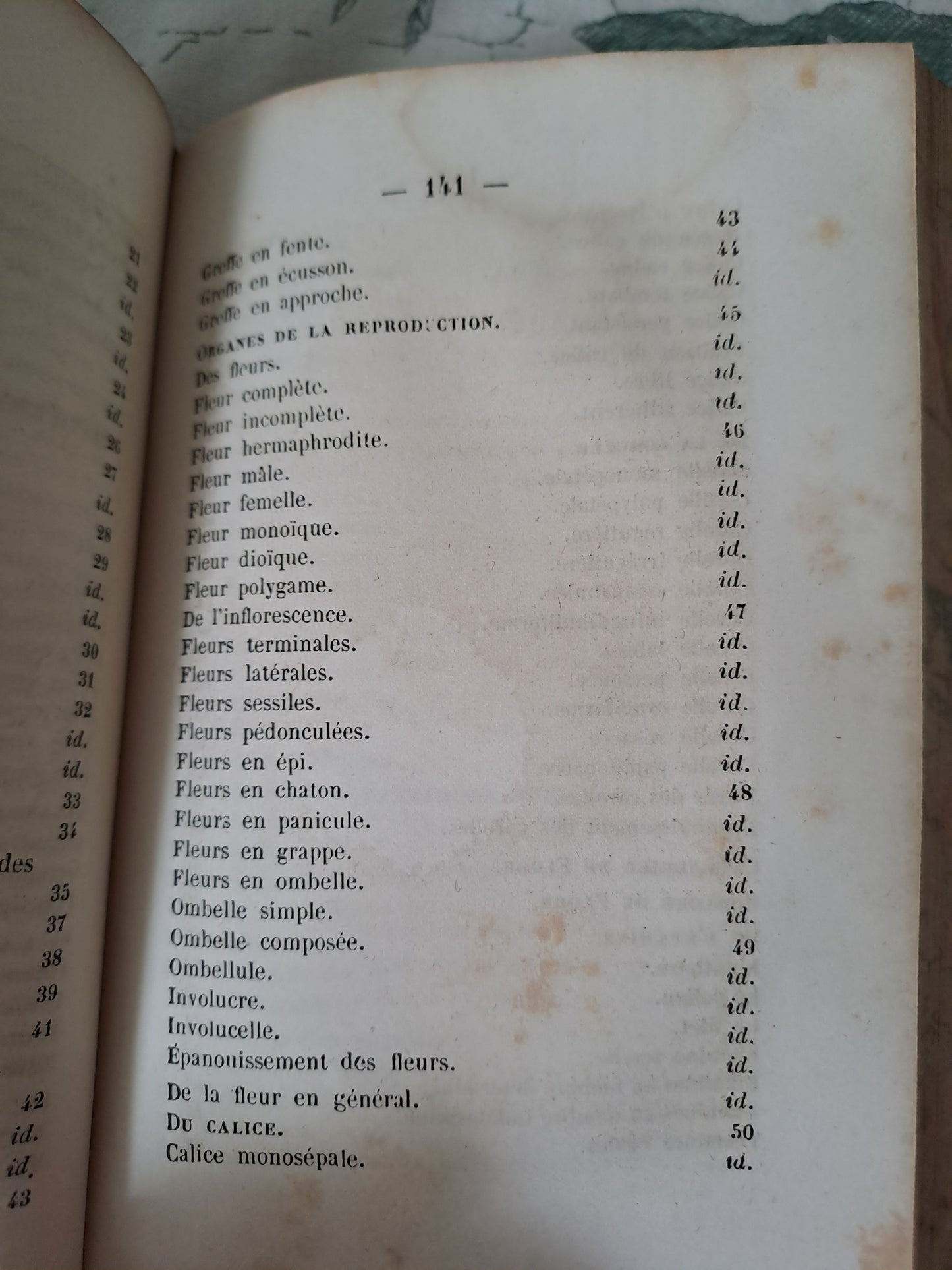 Botanique/ géologie. Nouveau spectacle de la nature ou Dieu et ses œuvres. 1842. Ancien livre vintage catholique.