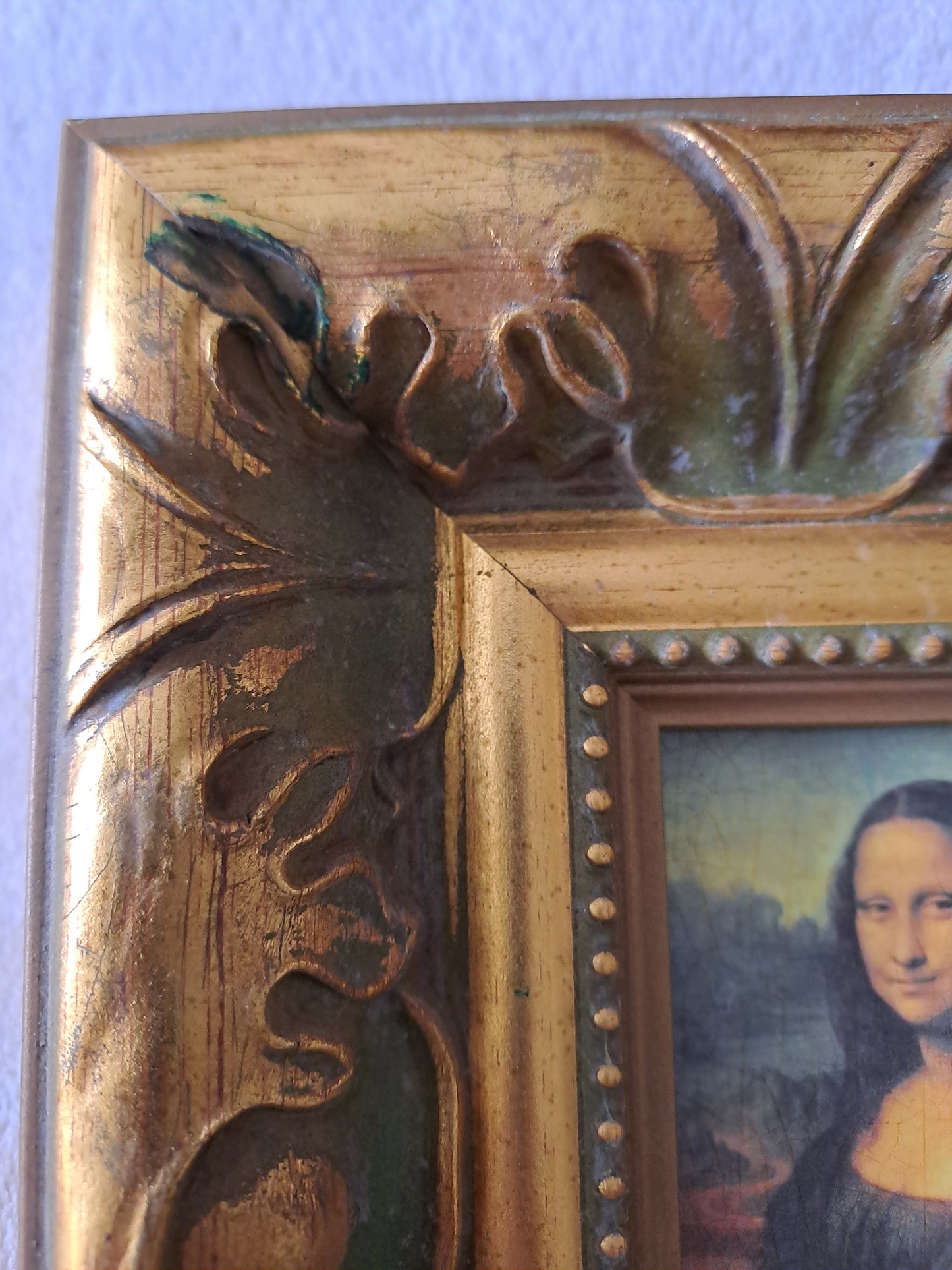 Cadre / tableau. La Joconde. Leonardo de Vinci : 1452 - 1519. Louvres, Paris.