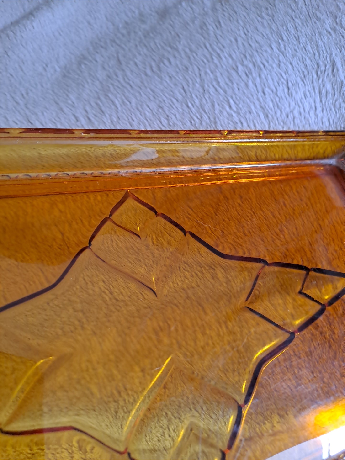 Plateau de service. Art deco.