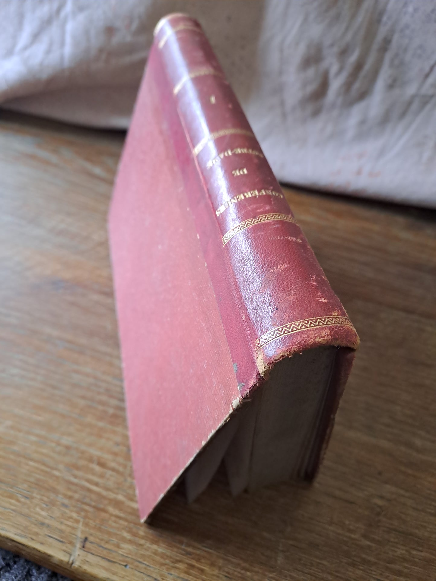 Conférences de Notre-Dame de Paris. T1. Années 1835_1836_1837. Ancien livre vintage. 1853.