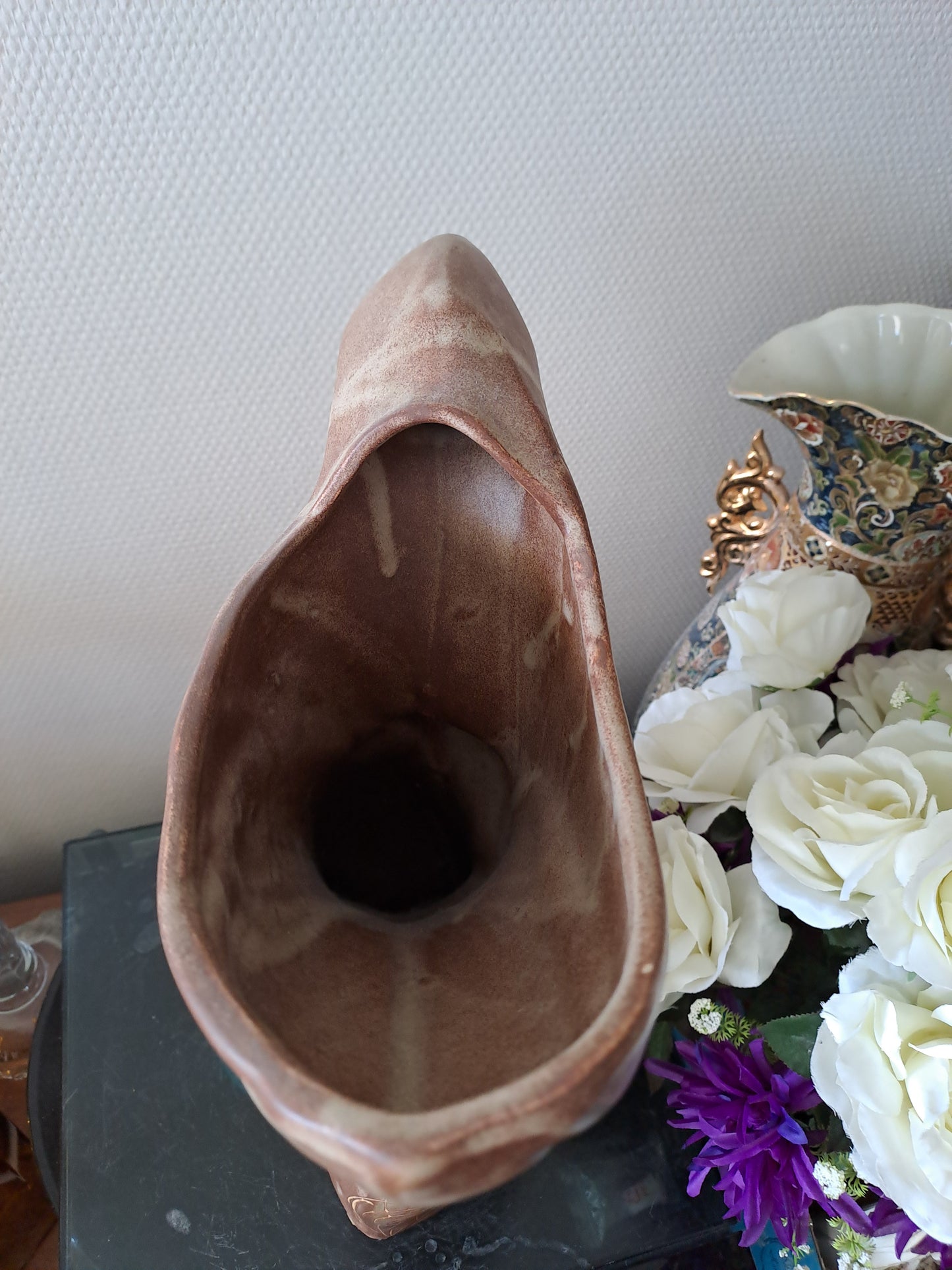 Vase Vallauris marqué et signé.