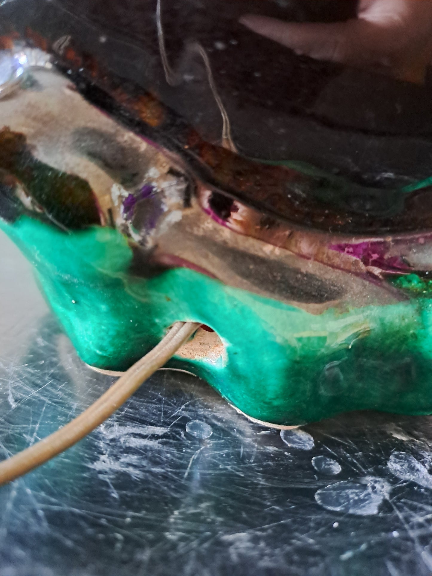 Lampe Vallauris en céramique. 1950 / 60.