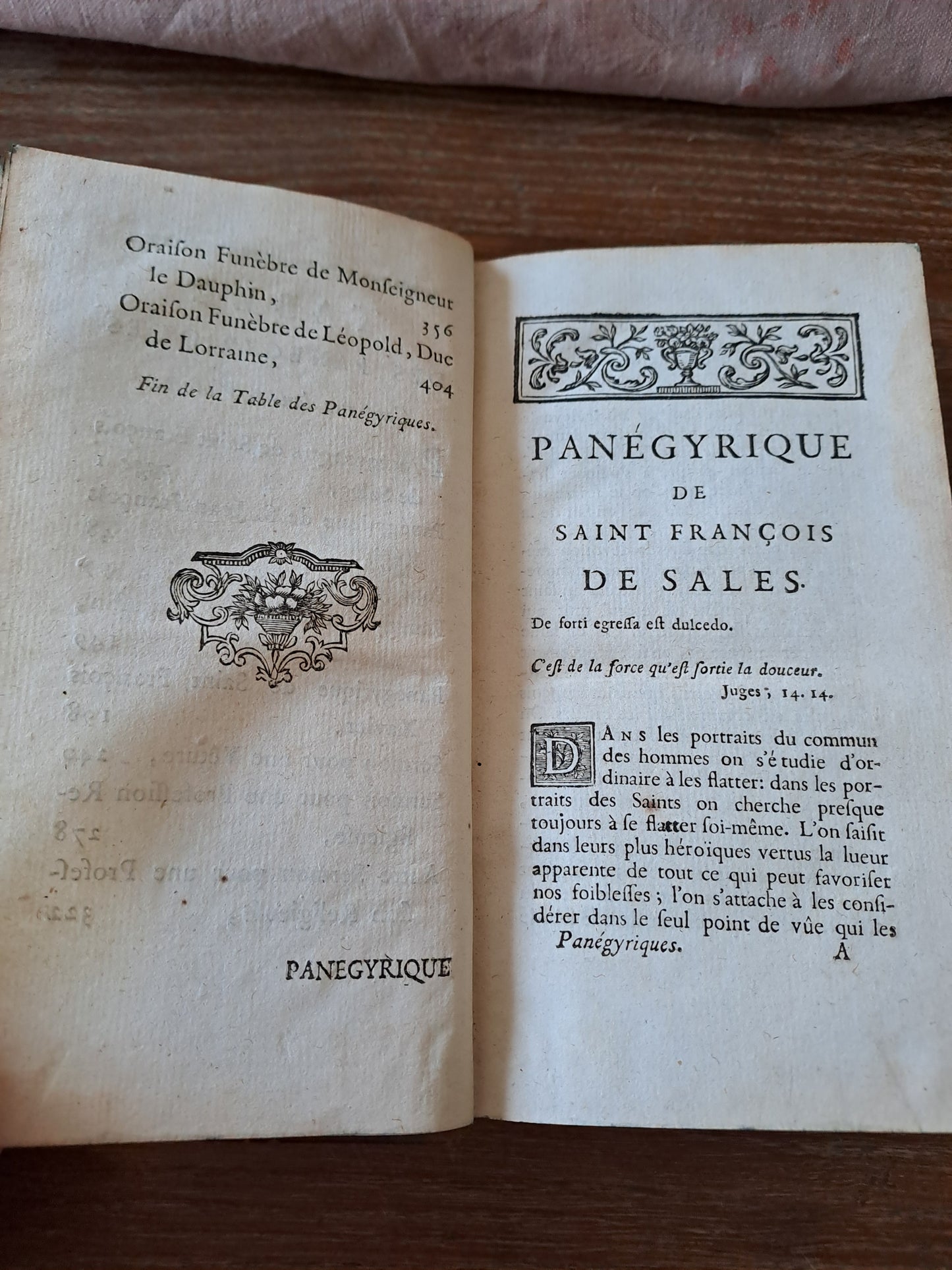 Panegyriques du Père Segaud de la Compagnie de Jesus. 1767. Ancien livre vintage catholique.
