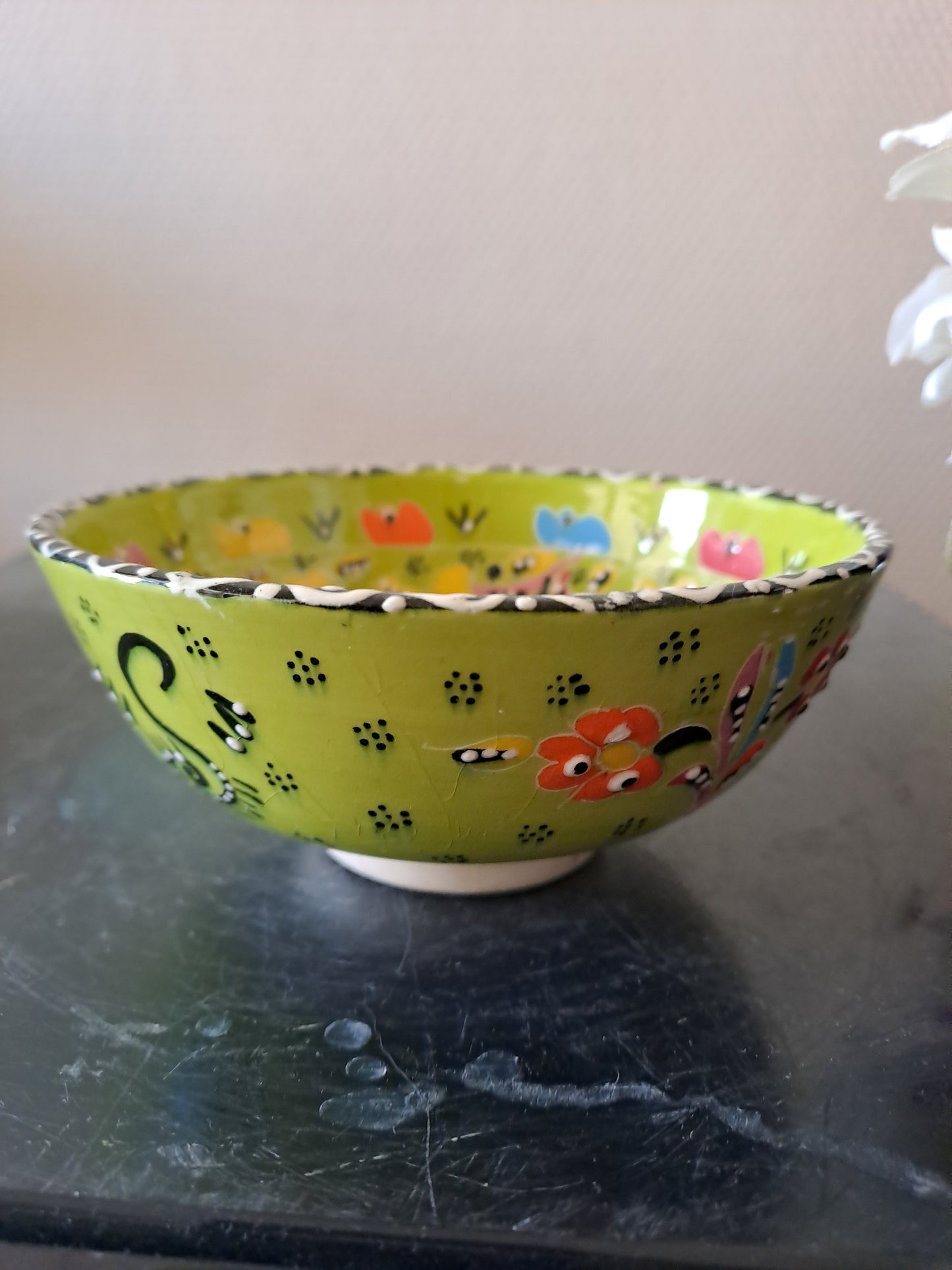 Bol À Riz. Porcelaine.