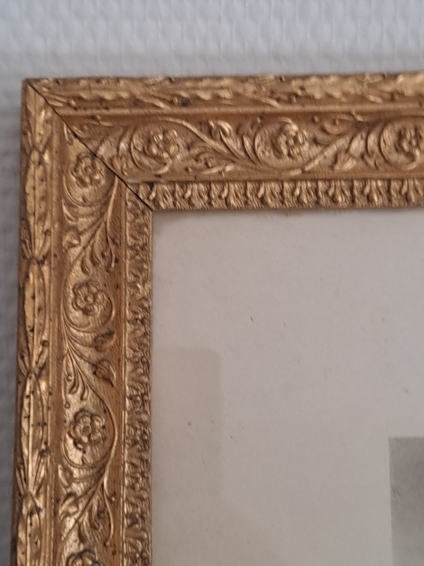 Gravure représentant Sainte Thérèse De L'enfant Jesus de la Sainte-Face. 52 cm x 42 cm.