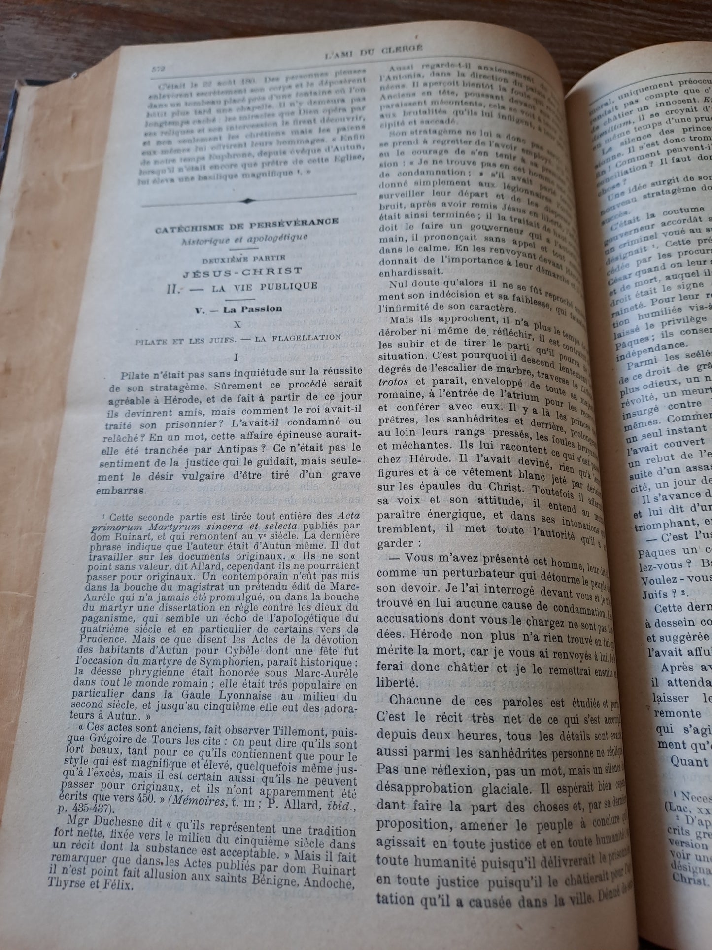 L'ami du clergé paroissial supplément à l'ami du clergé 1907. T19. Ancien livre vintage.