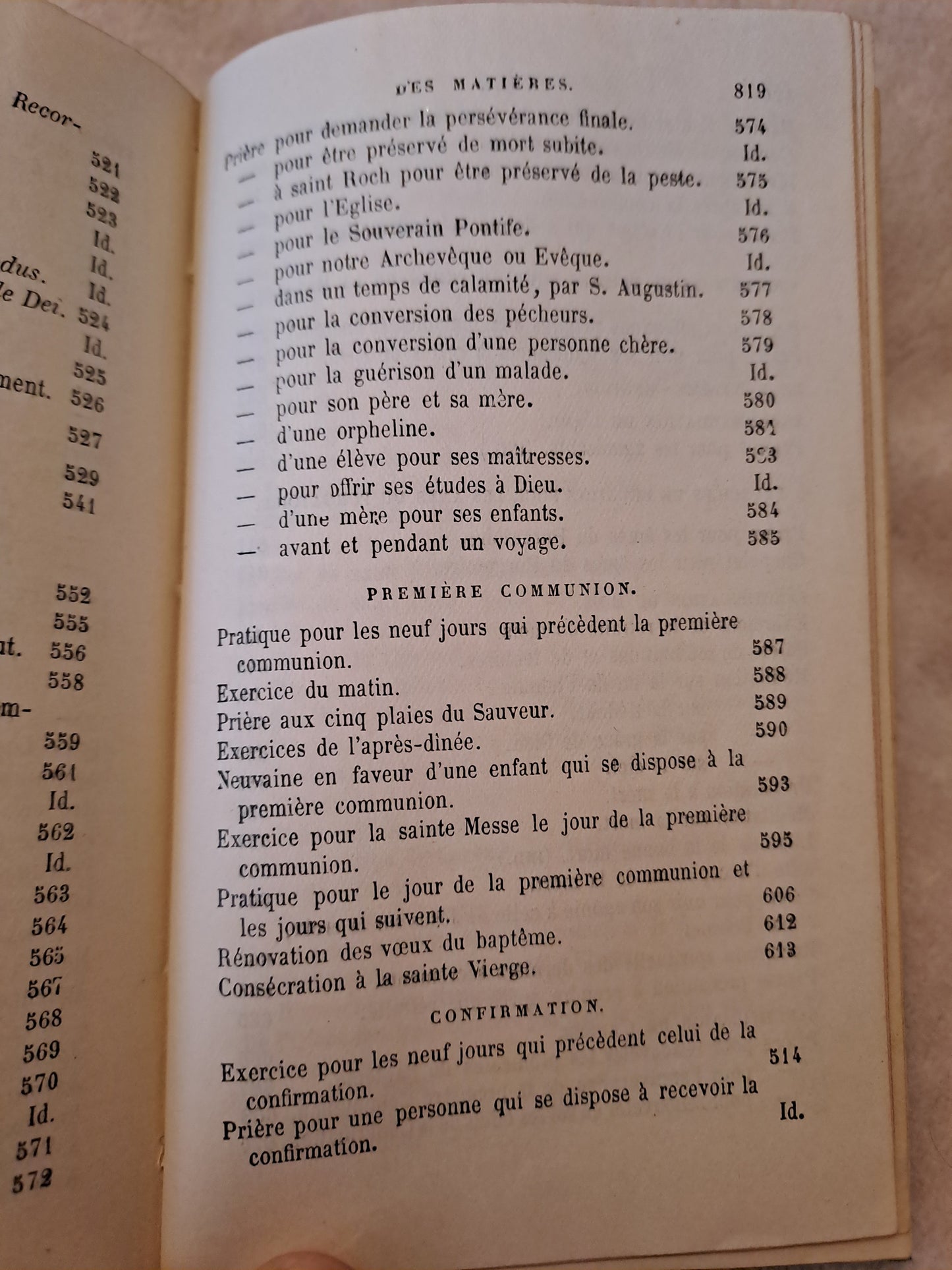 Nouveau formulaire de prières  dédié aux enfants de Marie.