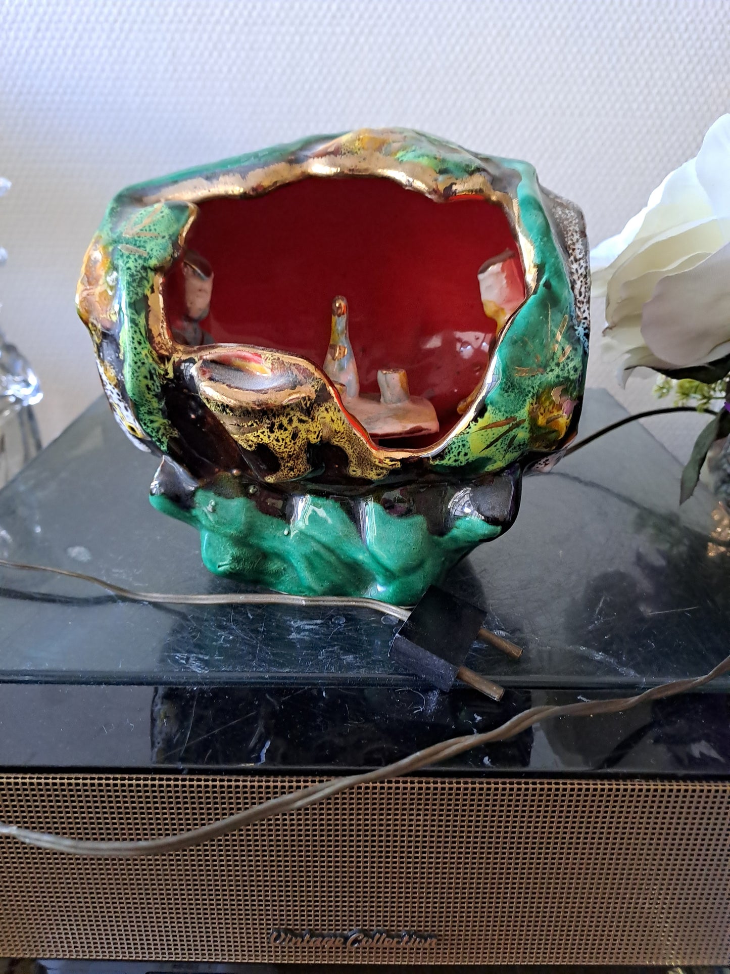 Lampe Vallauris en céramique. 1950 / 60.