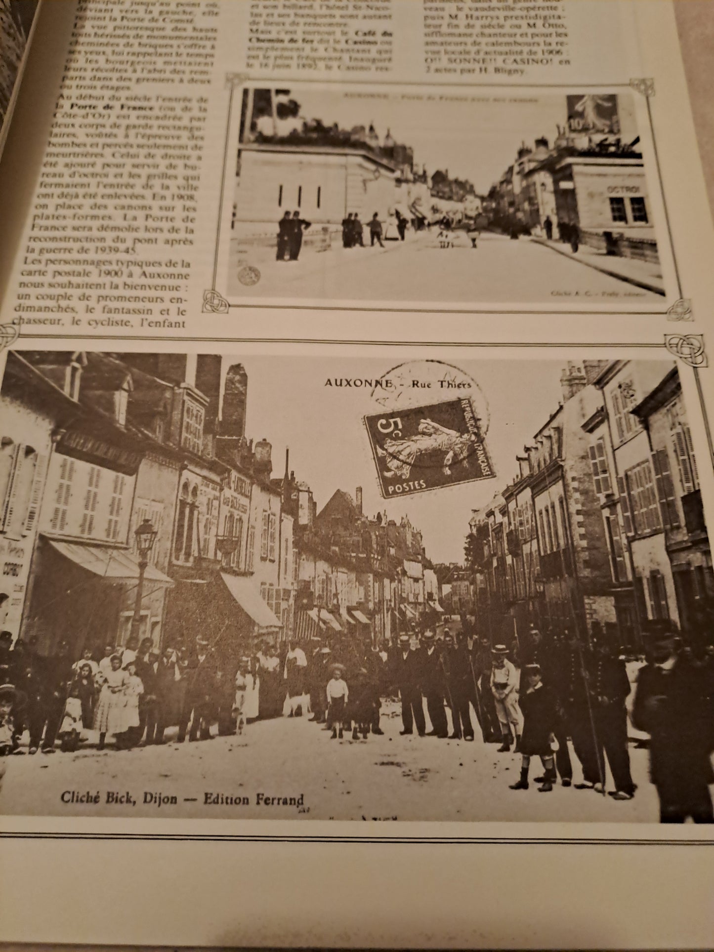 Livre. Le canton d'auxonne en 1900 à travers les cartes postales.
