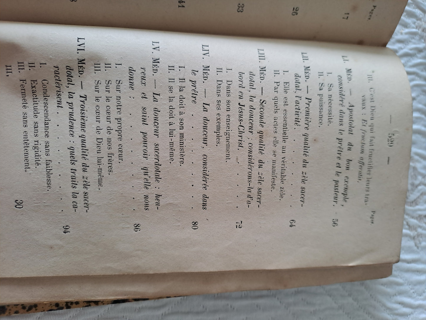 Nouveau cours de médiations sacerdotales. Par Chaignon. T3.  1871. Ancien livre vintage catholique.