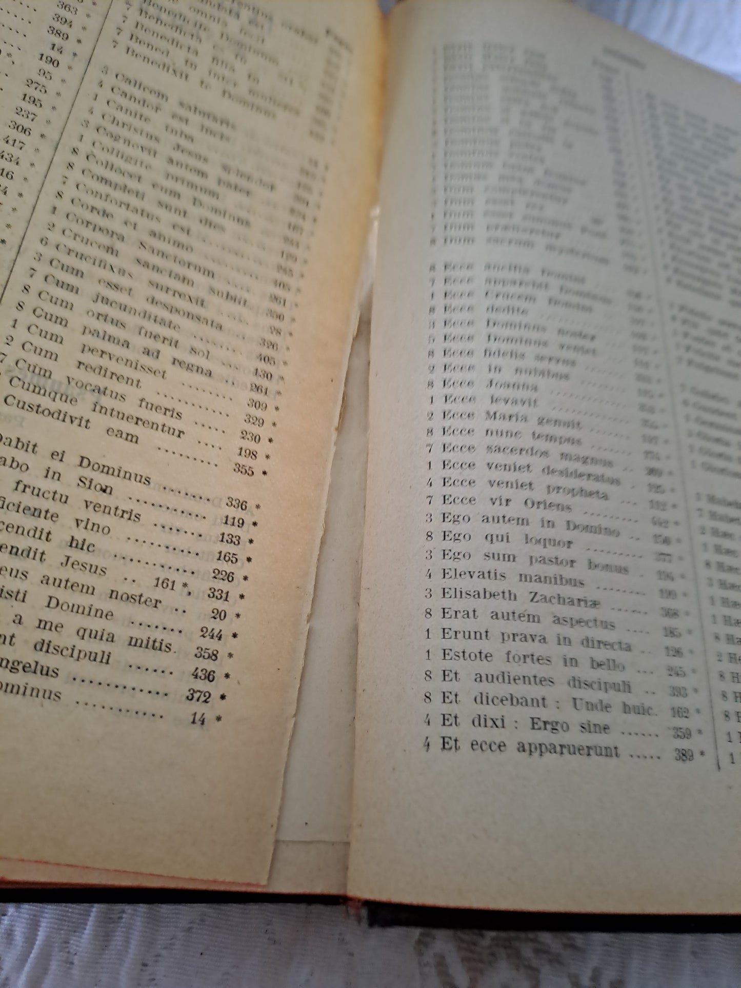 Vespéral Dominical en Notation Gregorienne Et Clef De Sol. 1926.