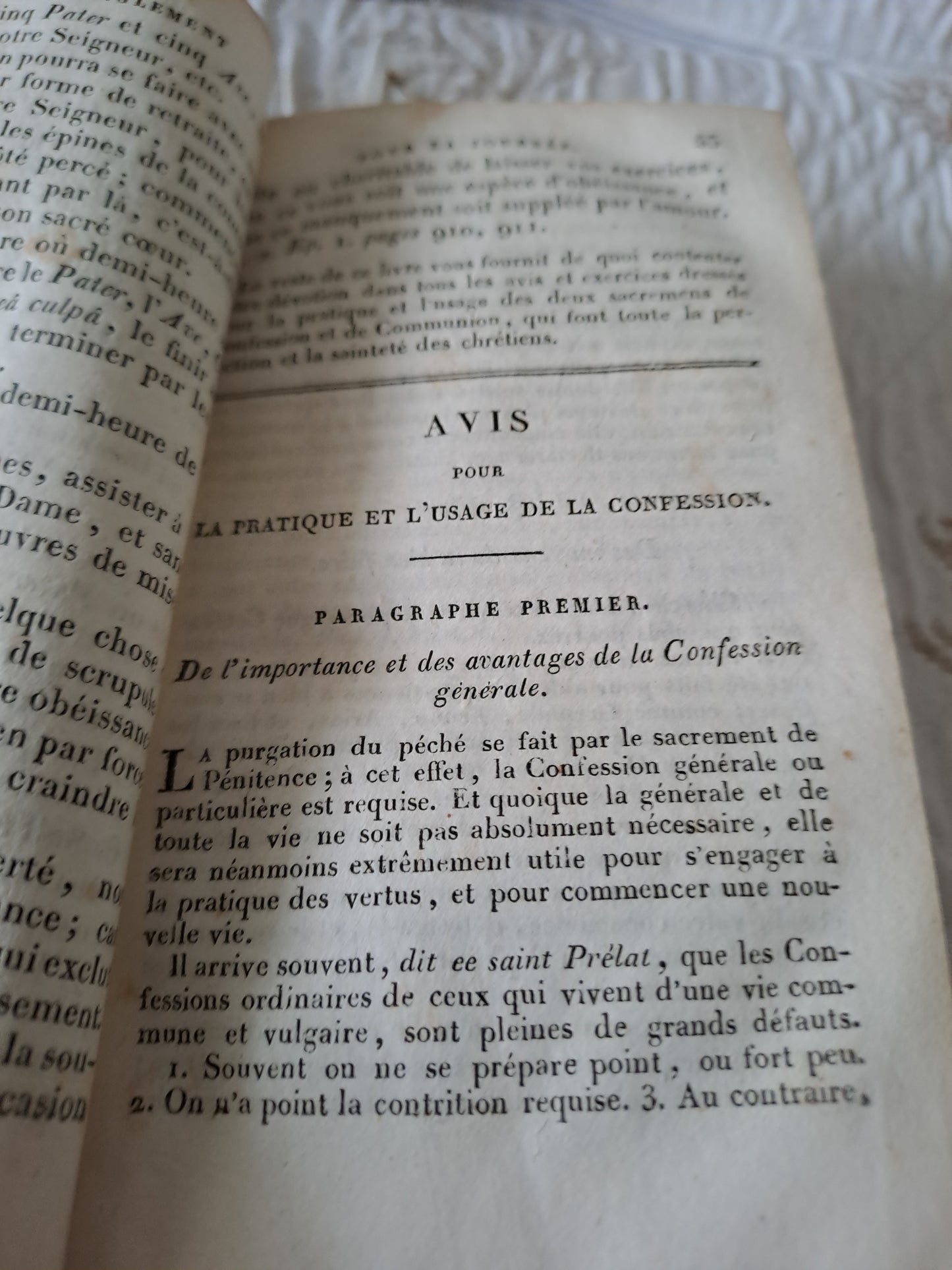 Livre. La véritable conduite de saint François de Sales. 1828.