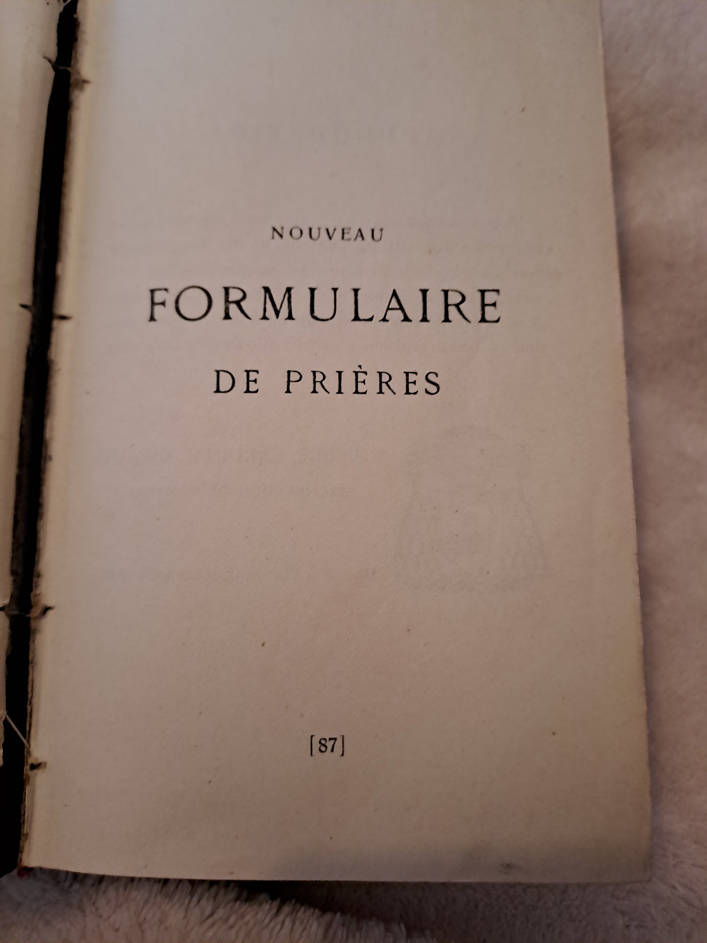 Nouveau formulaire de prières  dédié aux enfants de Marie.