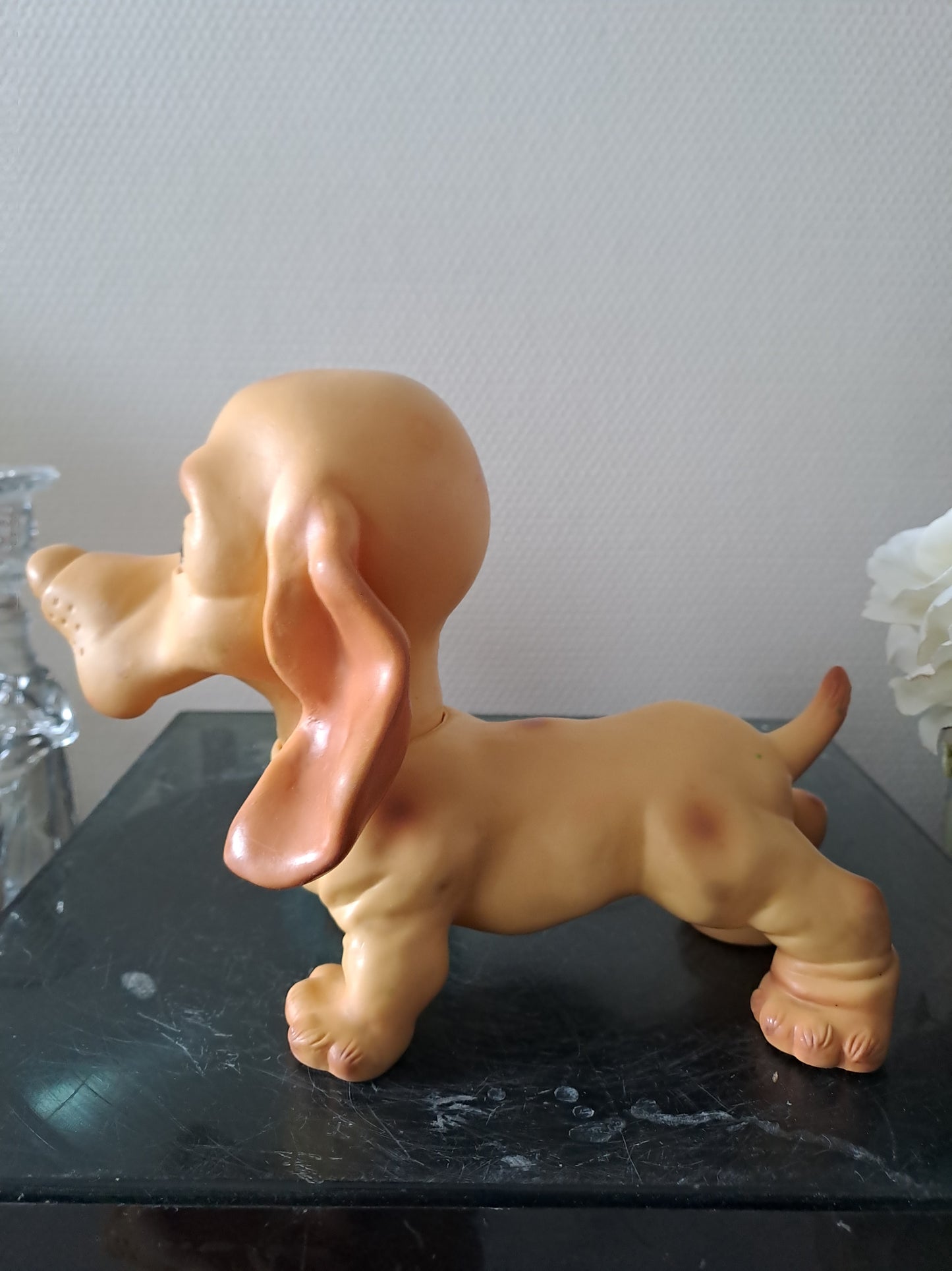 Chien. Pouet-Pouet. Vintage.